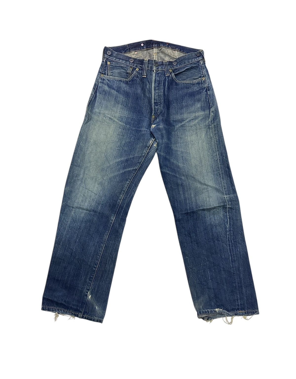 Levi's Vintage Clothing Vtg 201 LVC Levis distressed denim Size US 32 / EU 48 - 1 Thumbnail
