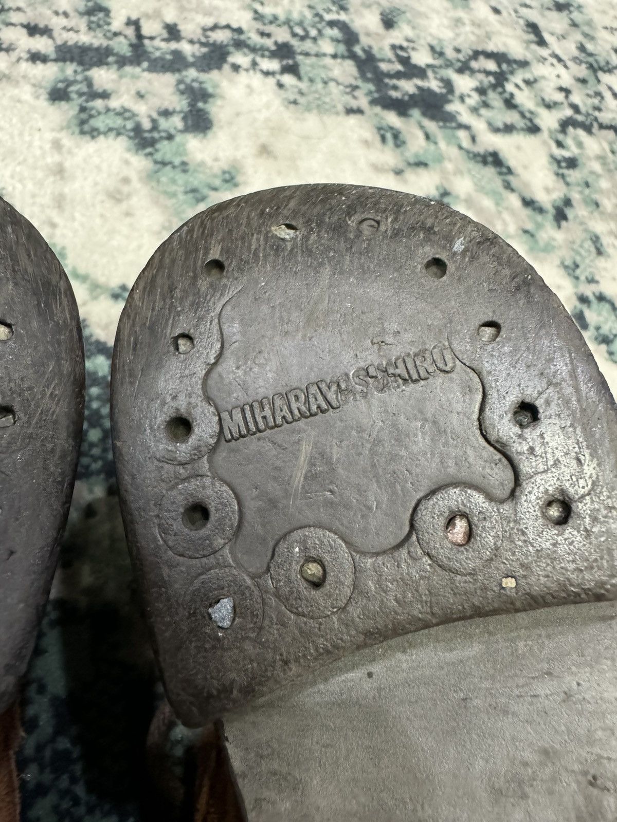 Maison MIHARA YASUHIRO MIHARAYASUHIRO SUEDE LEATHER BROGUE SHOES Size US 8 / EU 41 - 11 Thumbnail