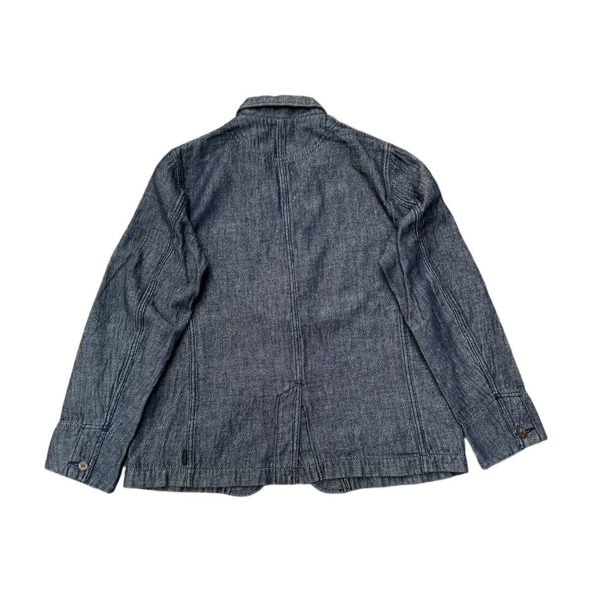 Issey Miyake × Vintage Issey Miyake Plantation Overall Denim Jacket Size US S / EU 44-46 / 1 - 6 Thumbnail