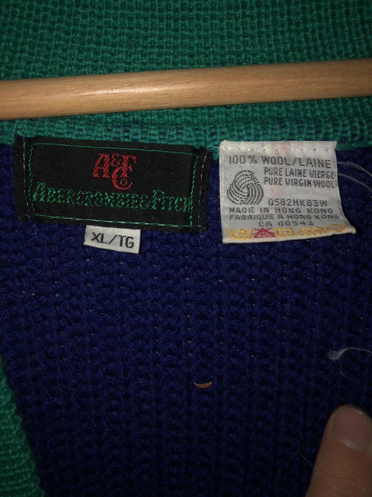 Abercrombie & Fitch Vintage Abercrombie sweater Size US XL / EU 56 / 4 - 3 Thumbnail