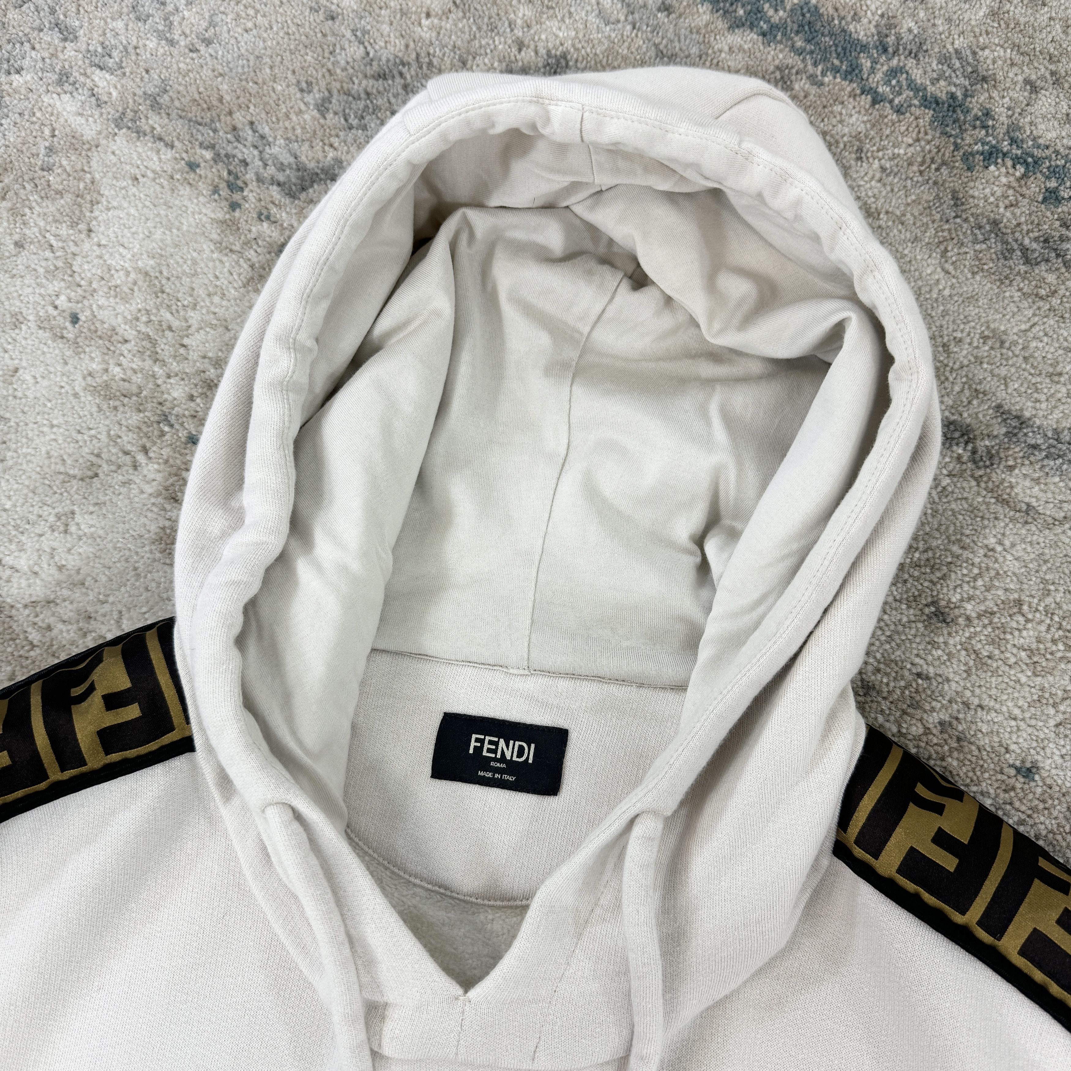 Fendi Fendi FF Zucca Hoodie Beige RRP £985 Size US S / EU 44-46 / 1 - 7 Thumbnail