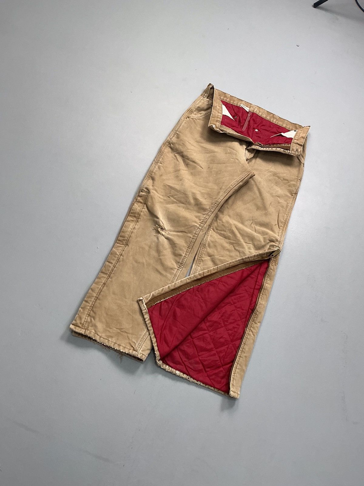 Carhartt Vintage Carhartt B10 BRN quintet line carpenter workwear Size US 32 / EU 48 - 3 Thumbnail