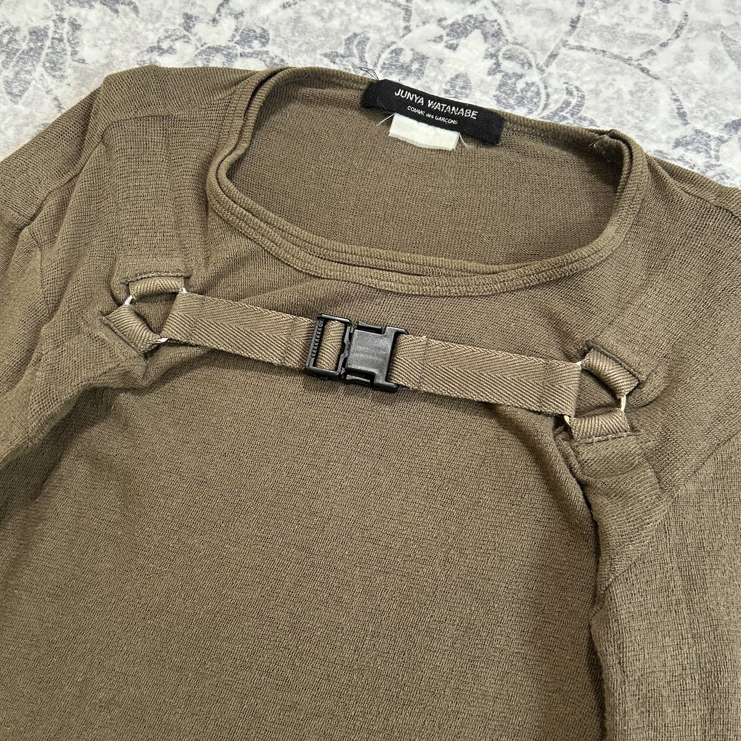 Junya Watanabe Junya Watanabe SS03 Parachute Bondage Sweater Size US M / EU 48-50 / 2 - 4 Thumbnail