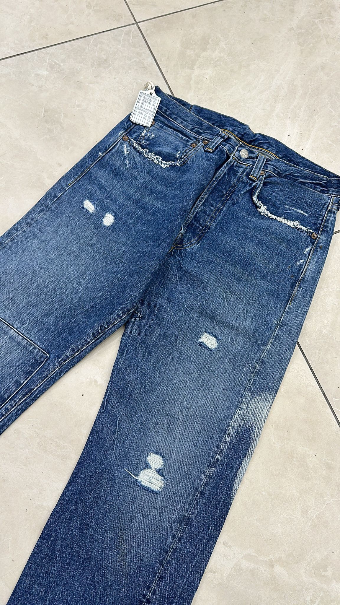 Levi's Vintage Clothing LVC SAMPLE Levi's Vintage Clothing 1947 501XX Selvedge Jeans Size US 32 / EU 48 - 6 Thumbnail