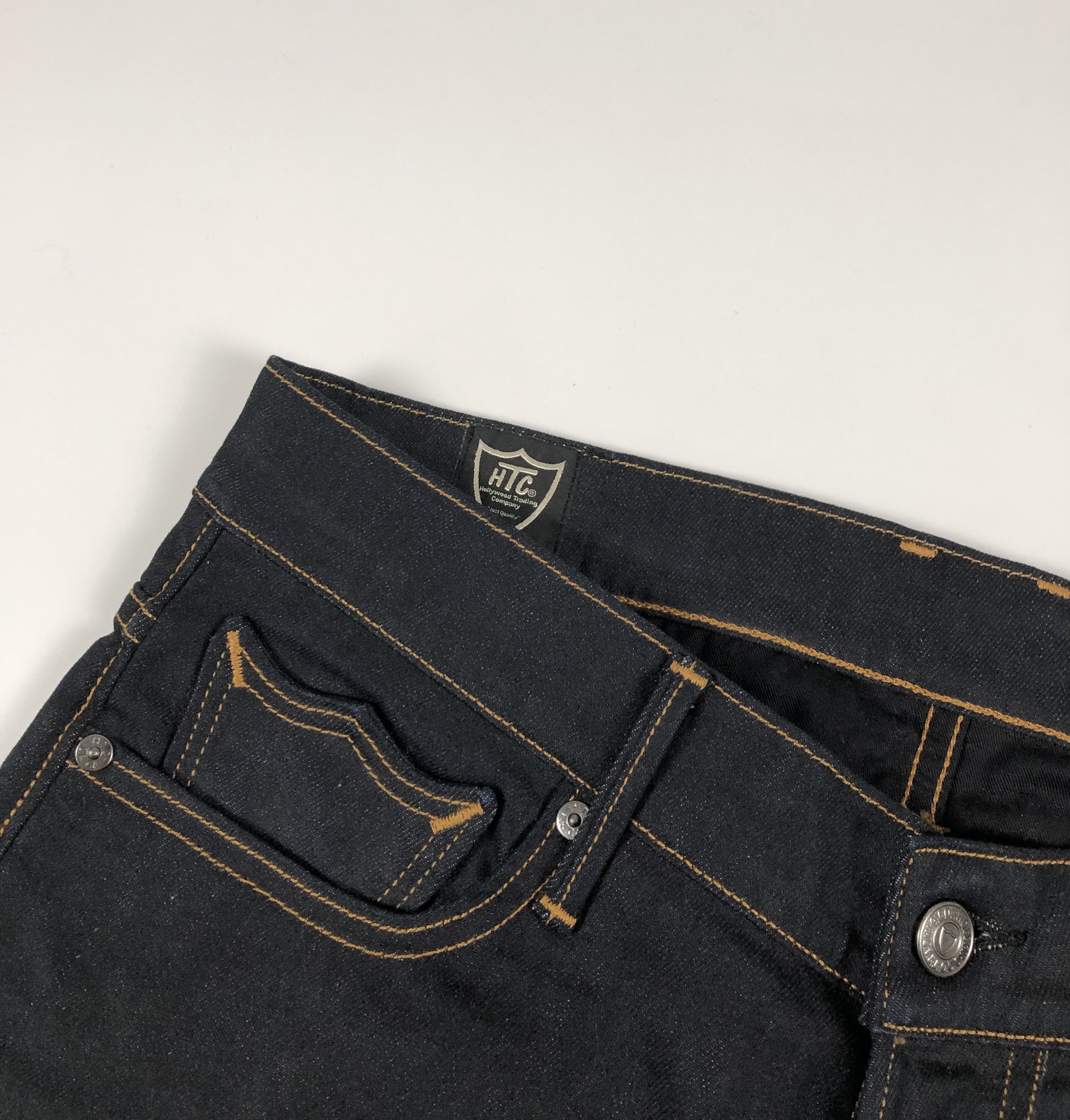 Hollywood Trading Company HTC Los Angeles Hollywood Trading Company Candiani Denim Size US 31 - 5 Thumbnail