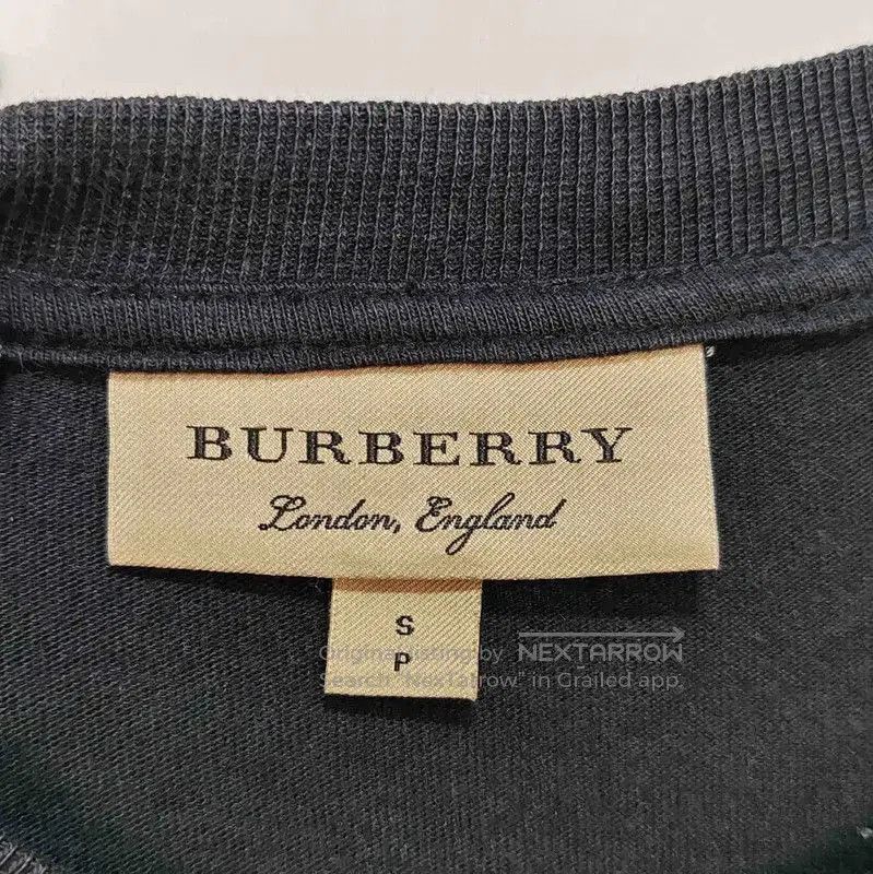 Burberry Burberry Black Cotton Men's T-Shirt. Size US S / EU 44-46 / 1 - 3 Thumbnail