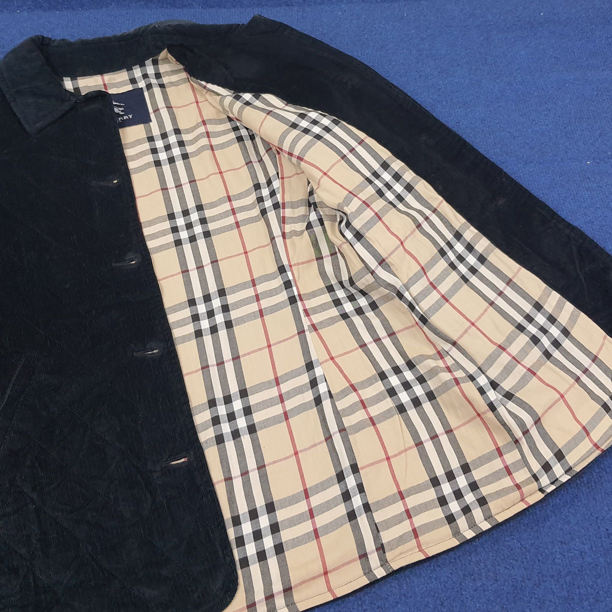 Burberry Vintage Burberrys London Corduroy Jacket C241N1 Size US S / EU 44-46 / 1 - 6 Thumbnail