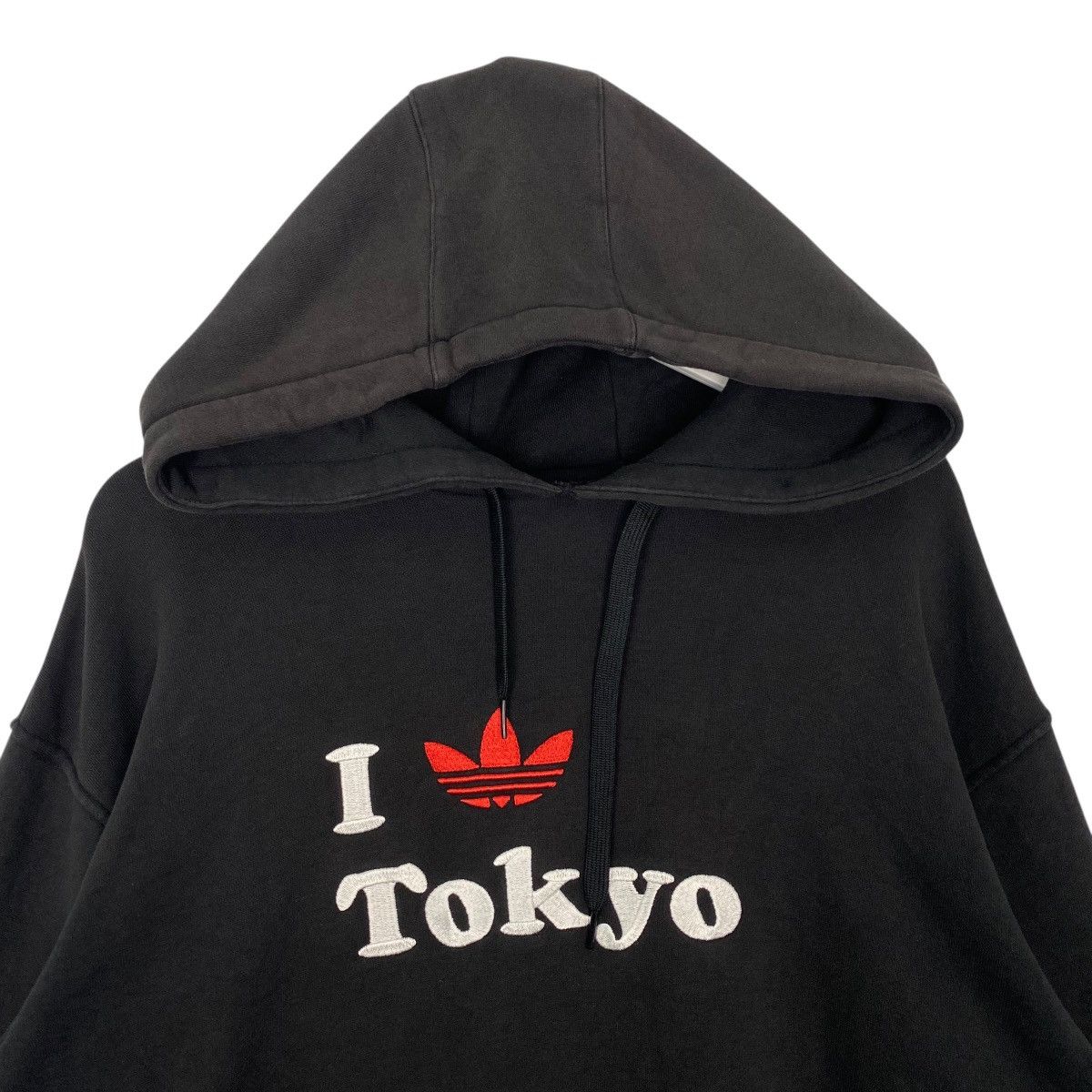 Other Vintage I Love Tokyo Hoodie Sweater Embroidered Logo Black Size US XL / EU 56 / 4 - 4 Thumbnail