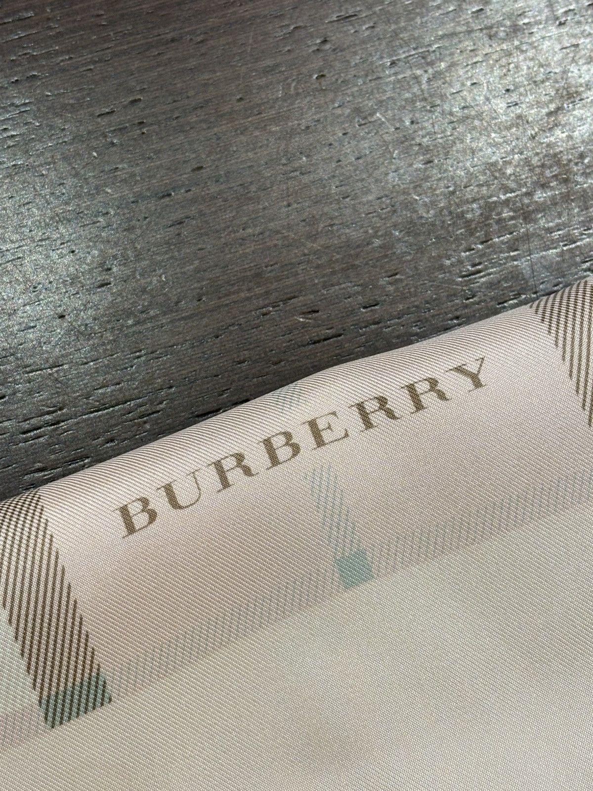 Burberry Burberry Silk Scarf Size ONE SIZE - 4 Thumbnail