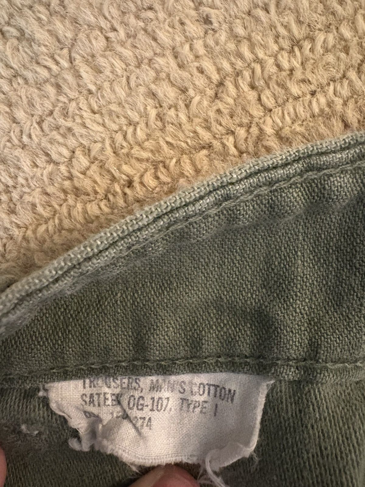 Vintage Vintage OG-107 Olive Army Pants USA 80s Military Size 32 Size US 32 / EU 48 - 10 Thumbnail
