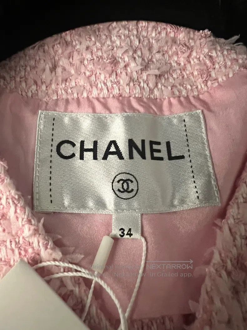 Chanel Chanel 21c cherry blossom pink jacket Size XXS / US 00 / IT 34 - 3 Thumbnail