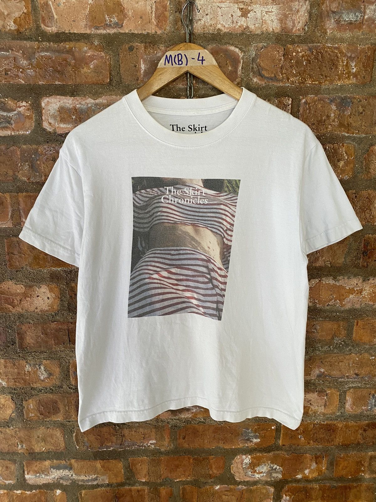 Japanese Brand × Lad Musician × Weber 2000s The Skirt Chronicles By Tim Elkaim Jil Sander tee Size US S / EU 44-46 / 1 - 2 Thumbnail