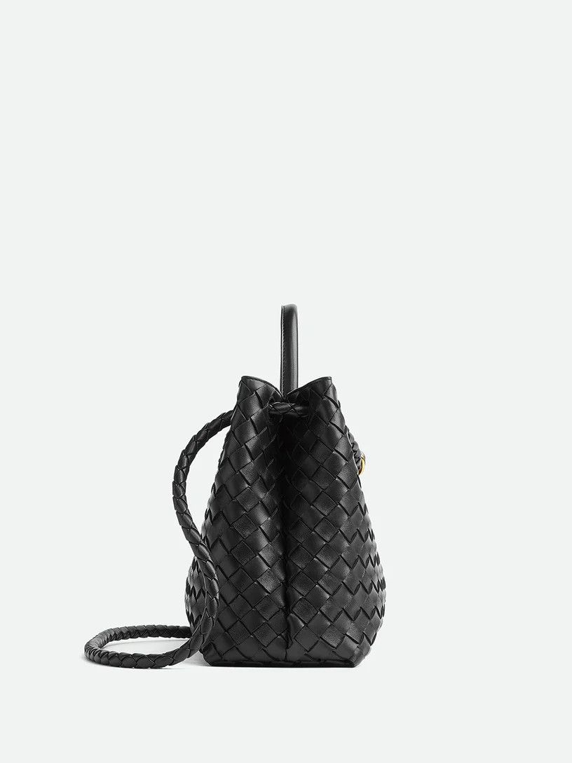 Bottega Veneta Bottega Veneta Black Medium Andiamo Size ONE SIZE - 4 Thumbnail