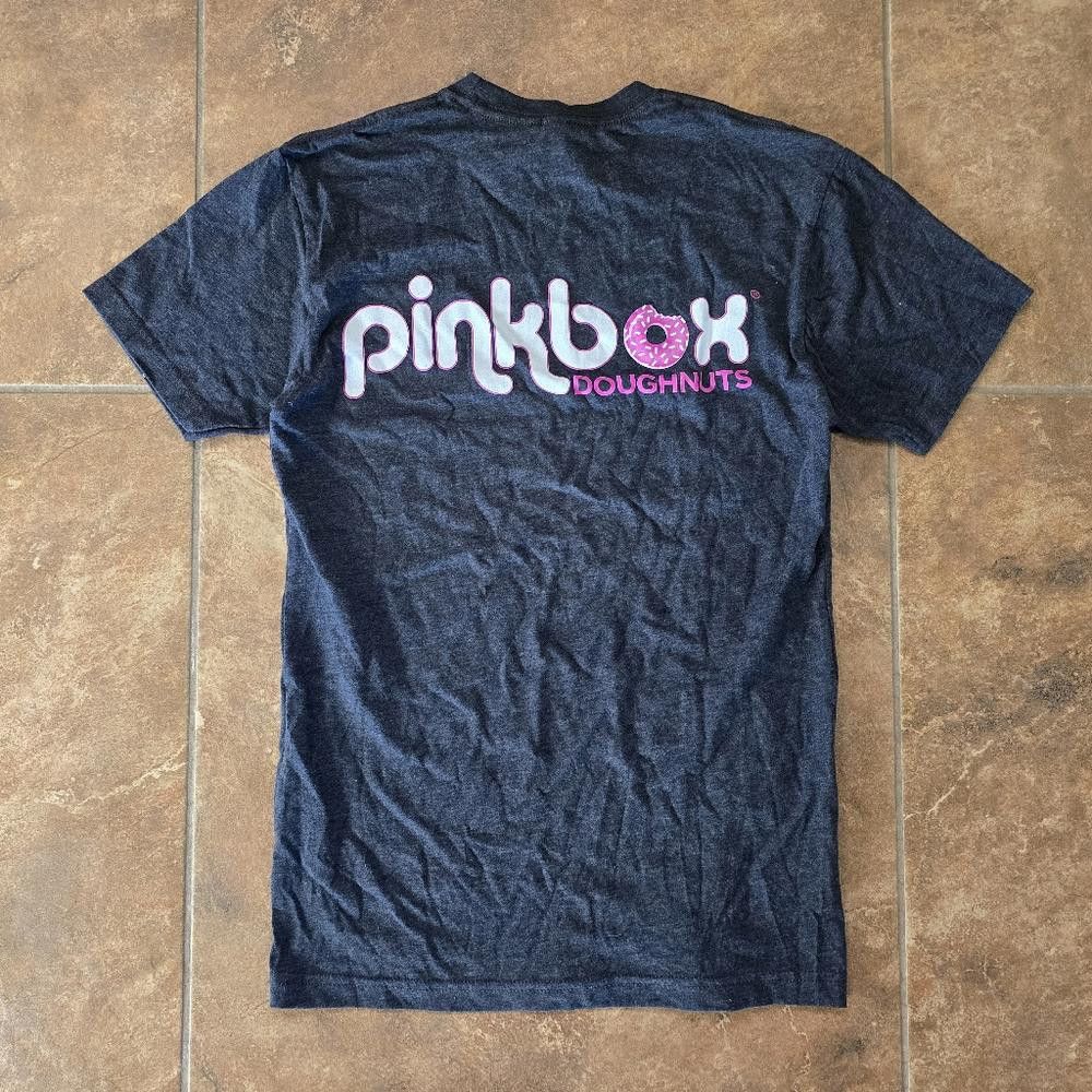 Next Level Apparel Dark Grey Pinkbox Doughnuts Short Sleeve Size XS / US 0-2 / IT 36-38 - 2 Thumbnail