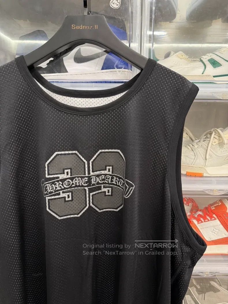 Chrome Hearts CHROME HEARTS Size XXL Black mesh ice hockey vest Size US XXL / EU 58 / 5 - 2 Thumbnail
