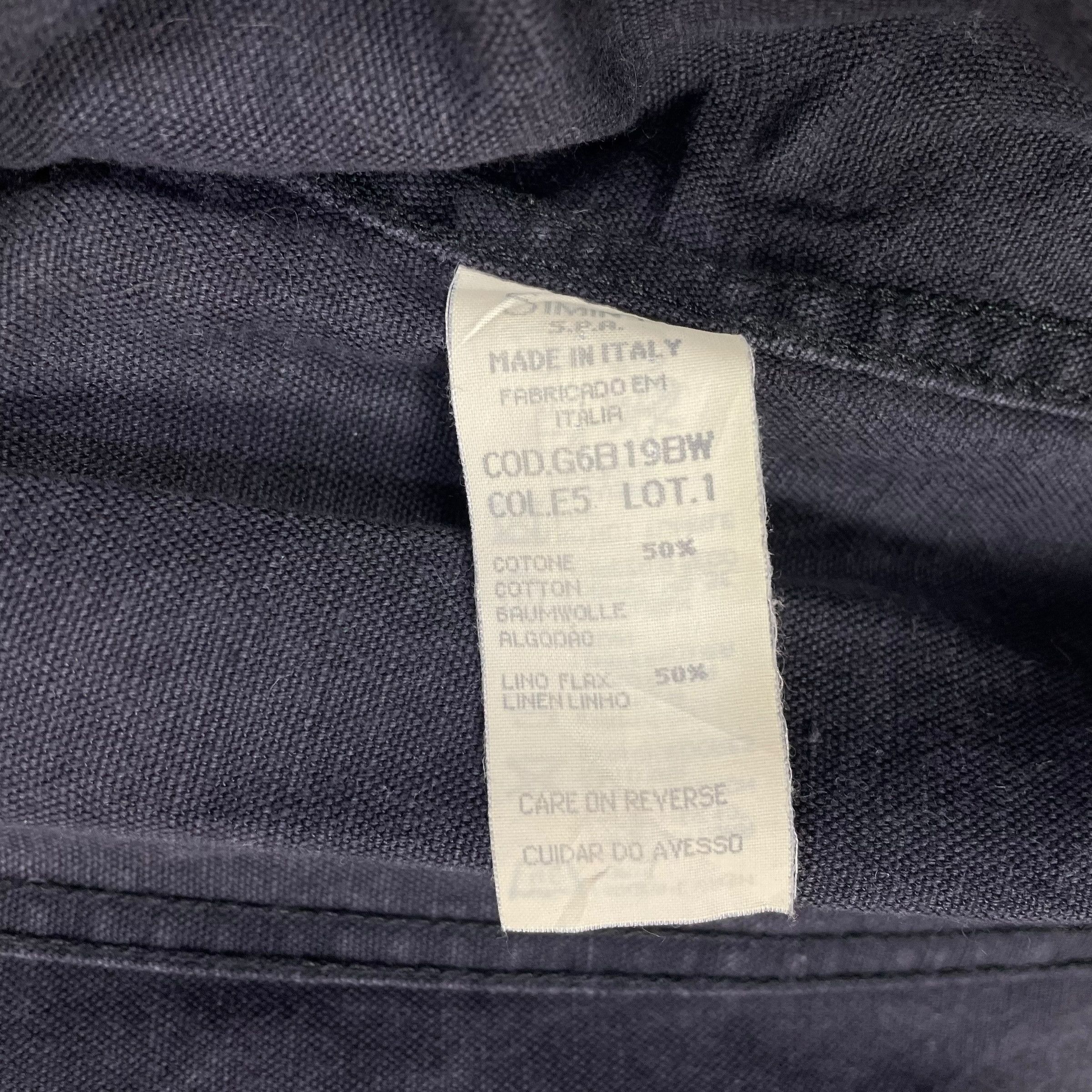 Giorgio Armani Vintage 90s Armani Jeans Denim Trucker Jacket Size US M / EU 48-50 / 2 - 10 Thumbnail