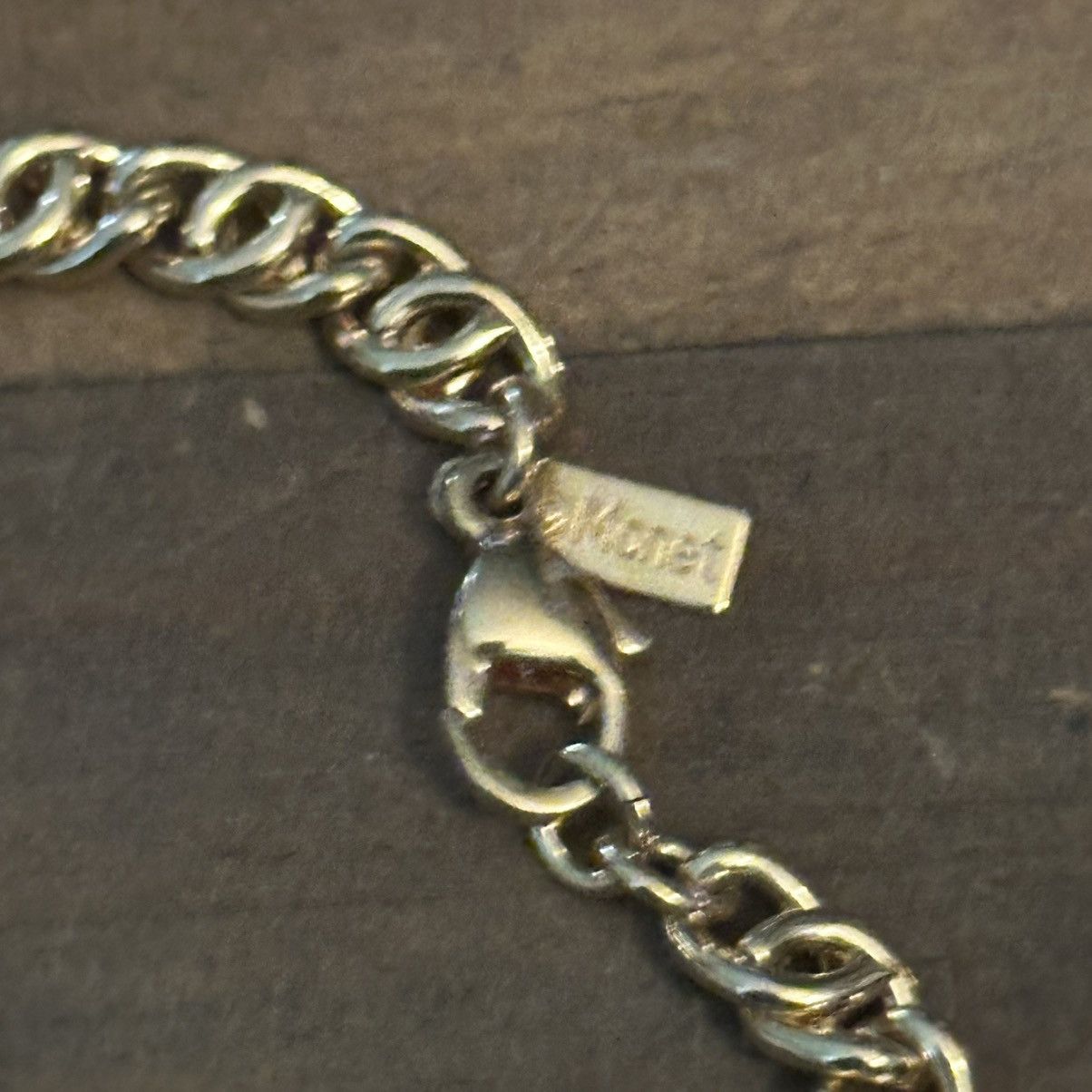 Monet Monet gold tone flat chain link necklace Size ONE SIZE - 4 Thumbnail