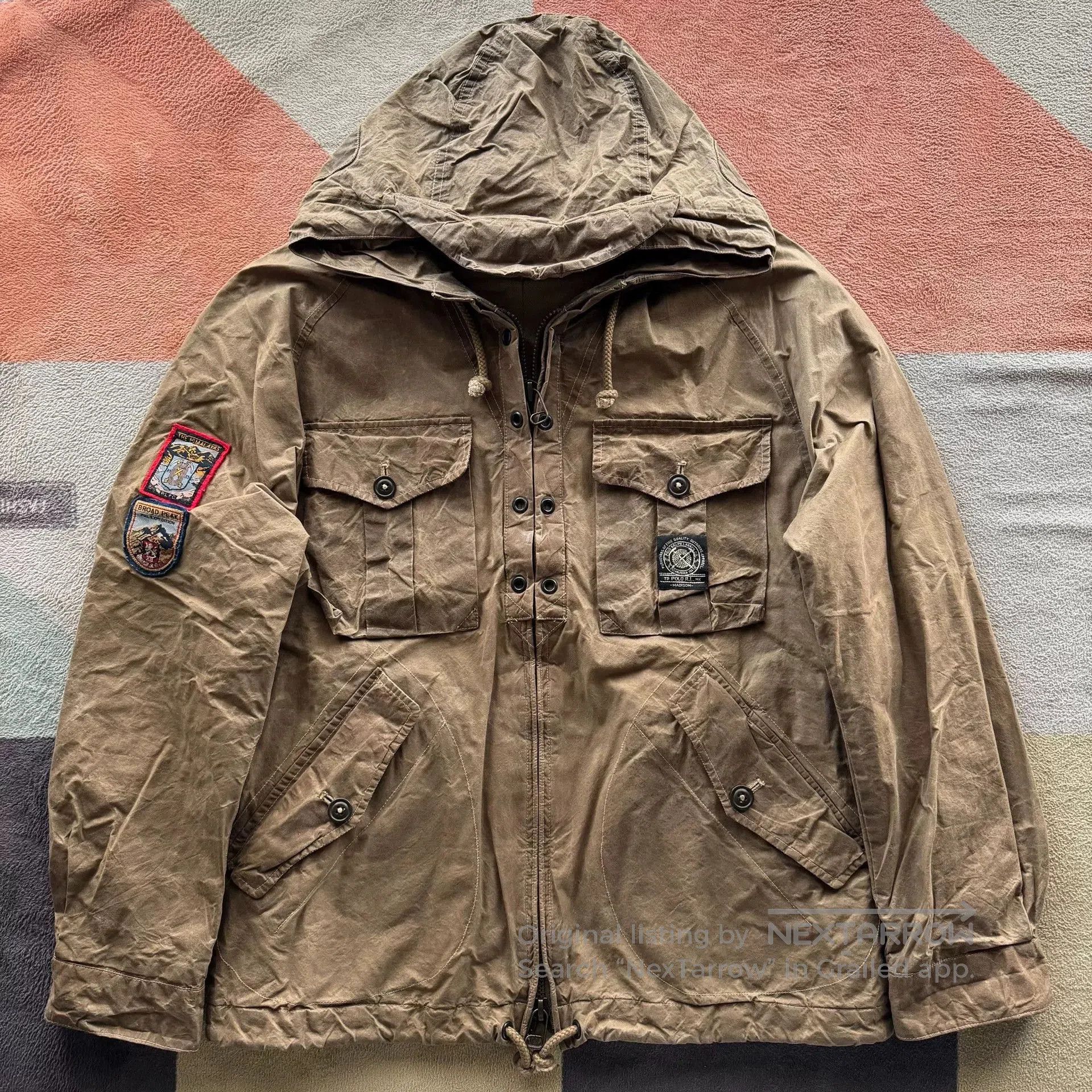 Polo Ralph Lauren Ralph Lauren Waxed Mountaineering Jacket. Size US M / EU 48-50 / 2 - 1 Thumbnail