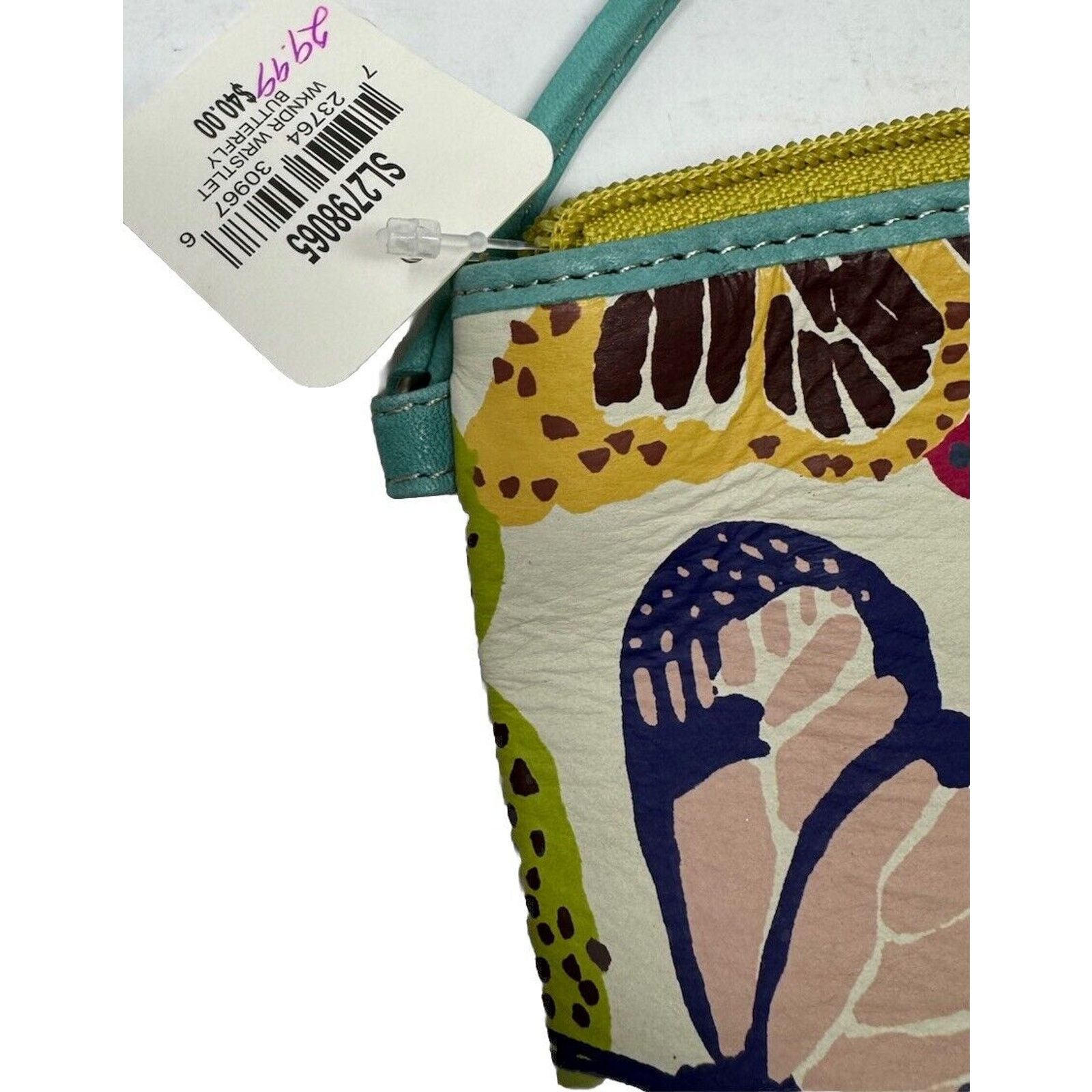 Fossil Vintage Fossil Women's Wristlet Butterflies New With Tags Size ONE SIZE - 4 Thumbnail