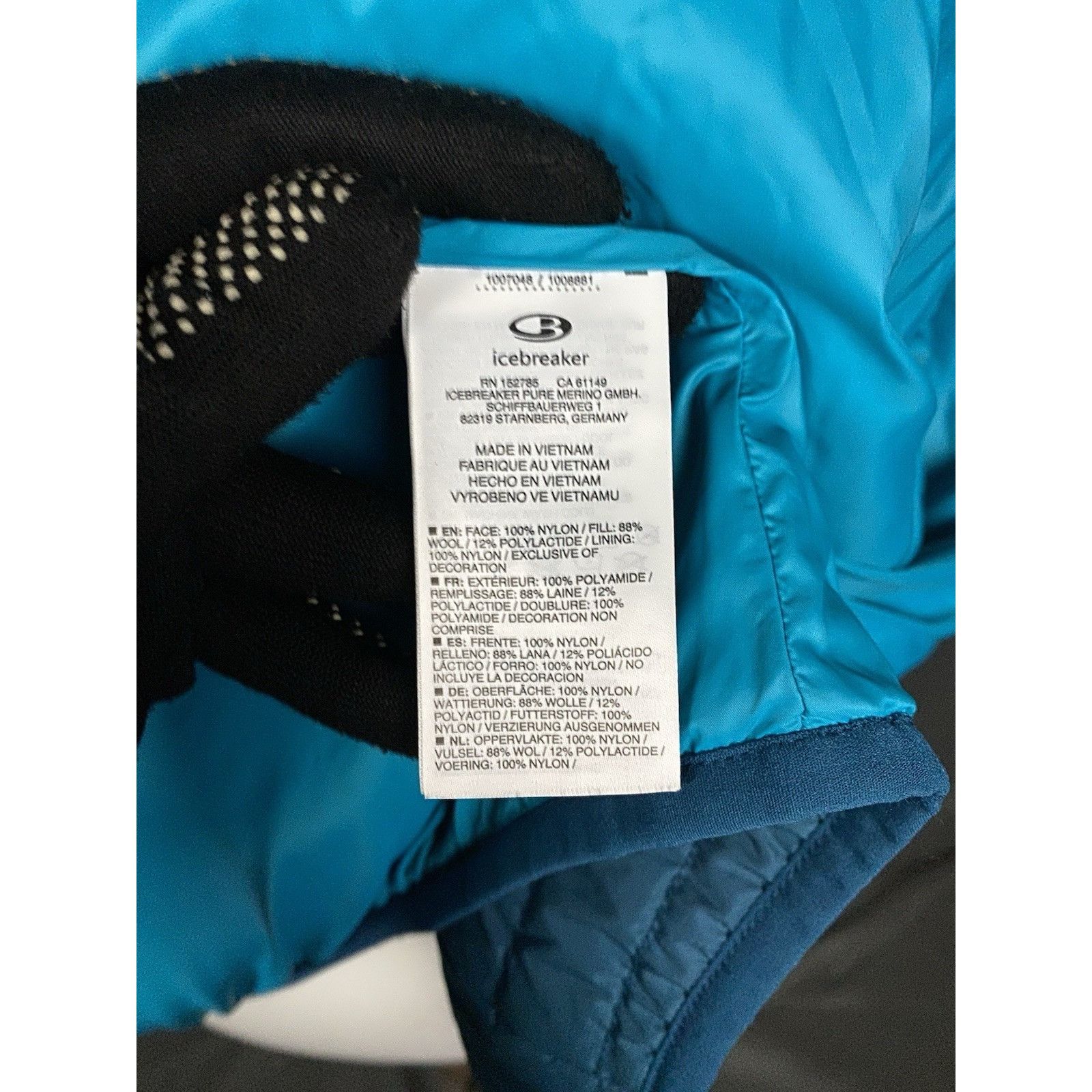 Icebreaker Icebreaker Women's Blue Quilted Merino Wool Insulated Jacket Size S / US 4 / IT 40 - 11 Thumbnail