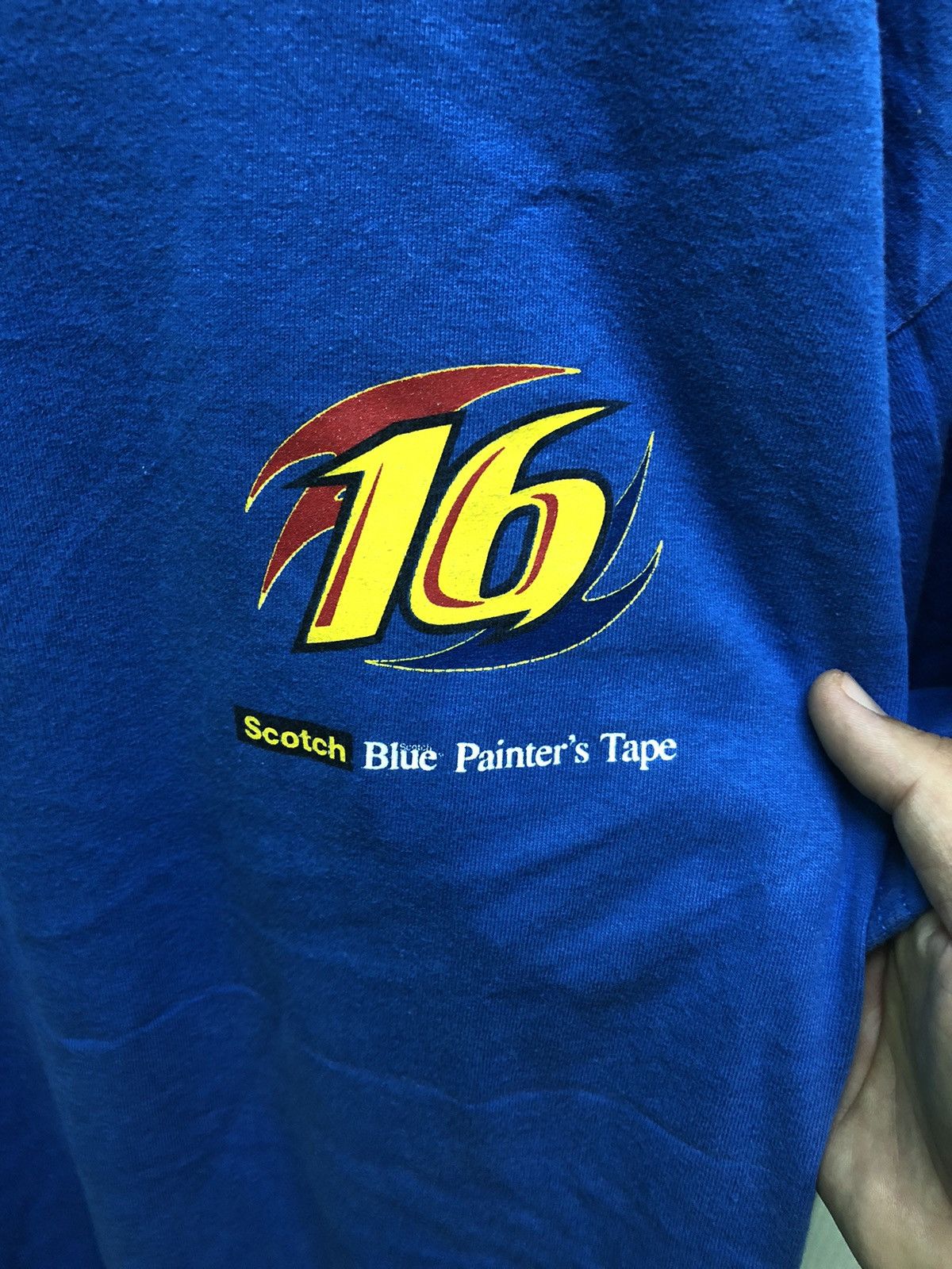 Sports Specialties × Vintage Grey Biffle 3M Performance Driven No.6 Graphic Blue Tee Size US L / EU 52-54 / 3 - 3 Thumbnail