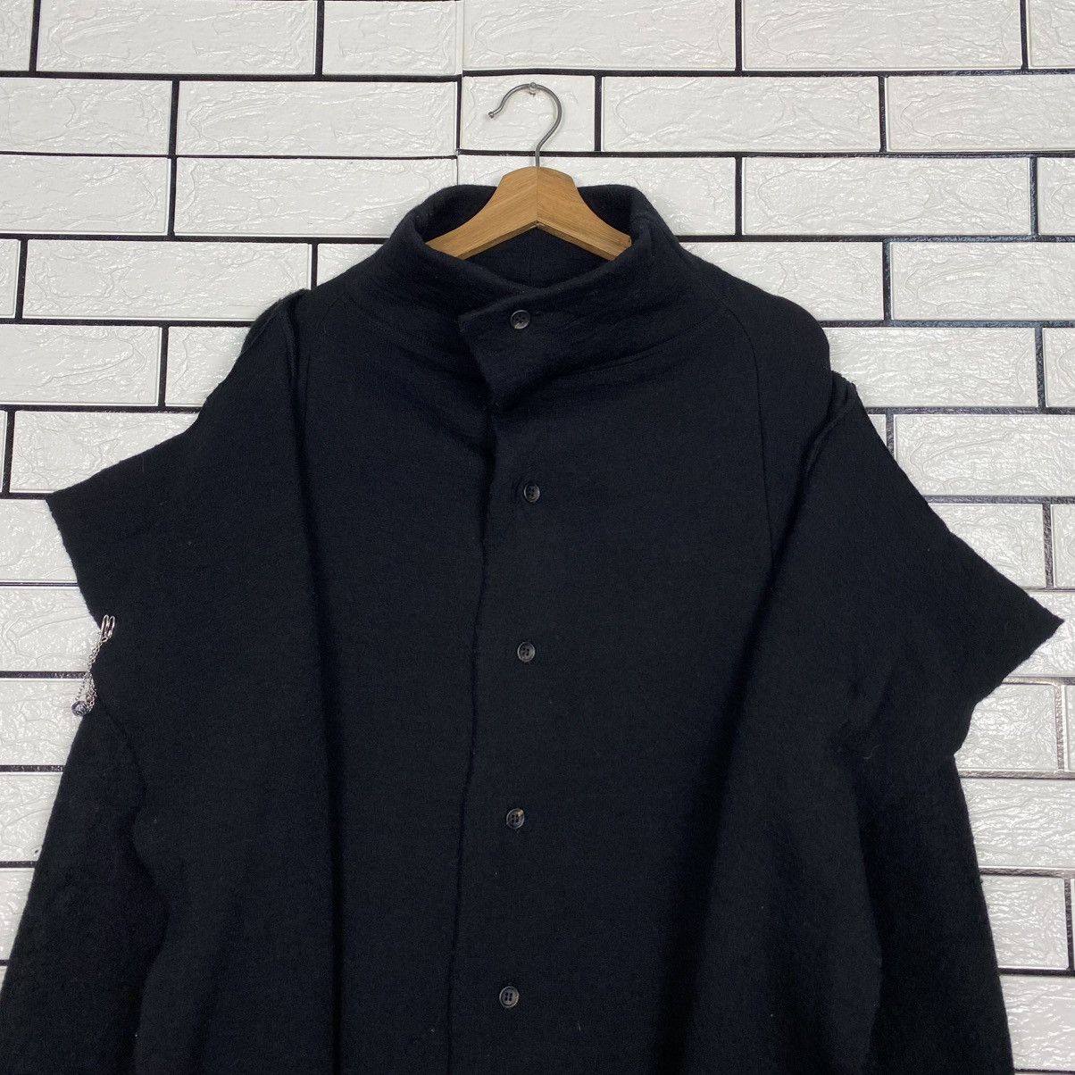 Yohji Yamamoto 🔥RUNWAY AVANT GARDE Y’S YOHJI YAMAMOTO DOUBLE LAYER JACKET Size M / US 6-8 / IT 42-44 - 13 Thumbnail
