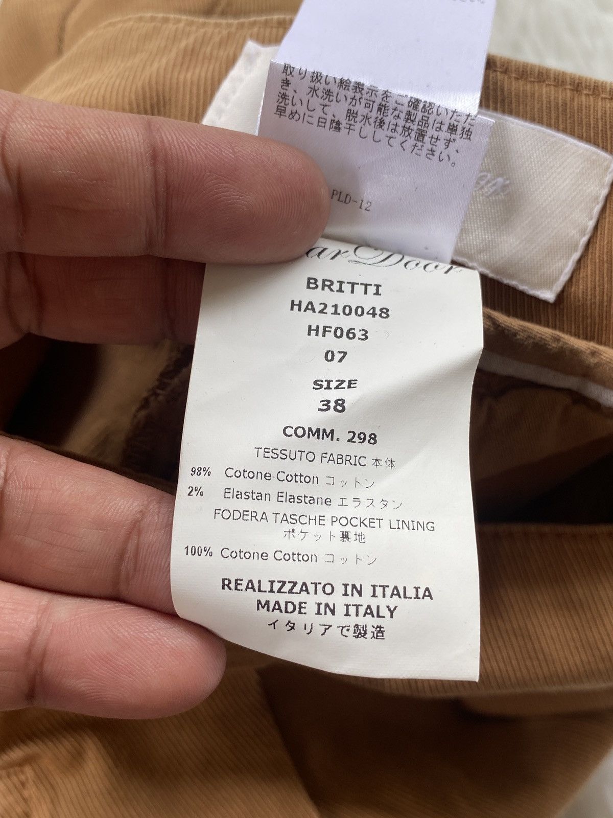 Vintage 💥SALE💥Cellar Door Italiano Designer Bushpant Cargo Pants Size 26" / US 2 / IT 38 - 15 Thumbnail
