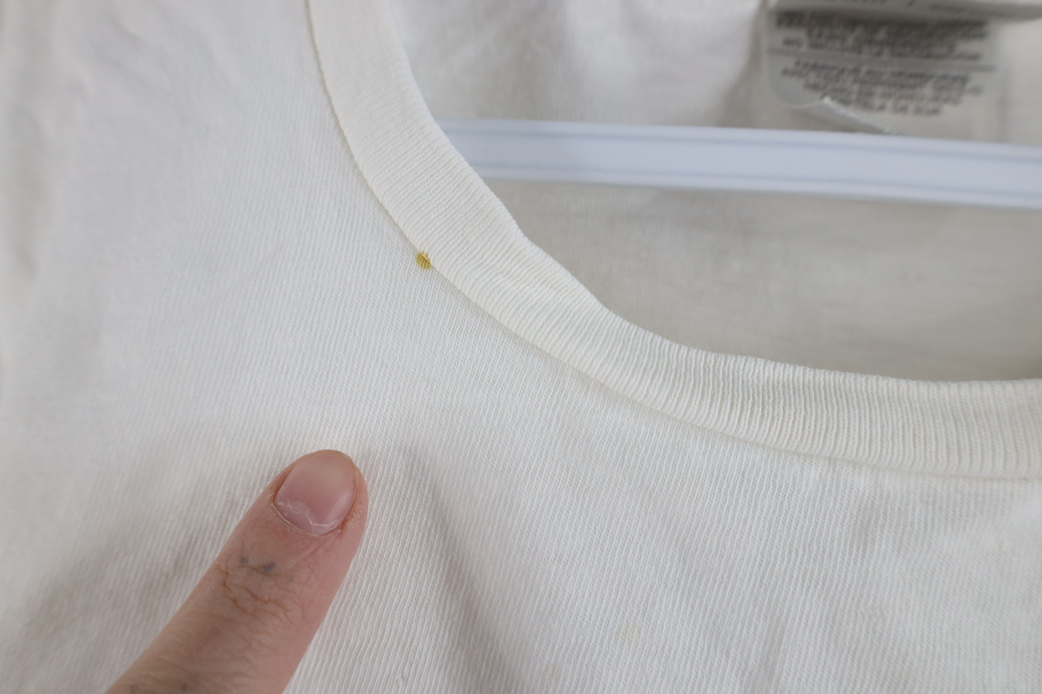 Nike × Vintage Vintage 90s Y2K Nike Scott Center Swoosh T-Shirt White Size S / US 4 / IT 40 - 6 Thumbnail