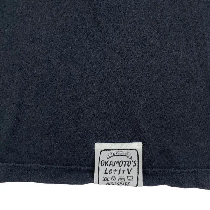 Vintage BAND OKAMOTO’S JAPAN Rock 5th Anniversary Tee Shirt Size US M / EU 48-50 / 2 - 6 Thumbnail