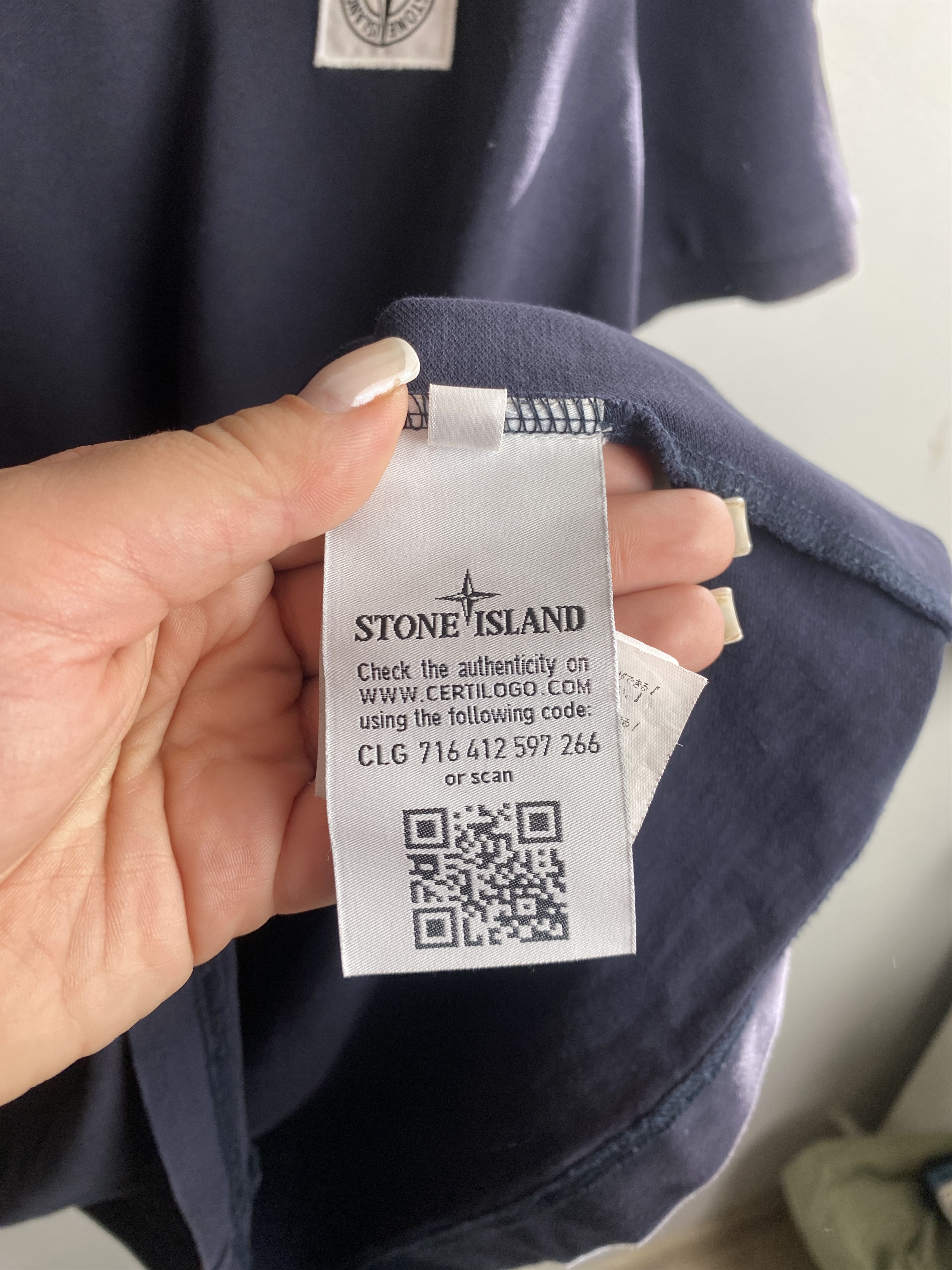 Stone Island Stone Island small logo polo t-shirt tee Size US XL / EU 56 / 4 - 5 Thumbnail