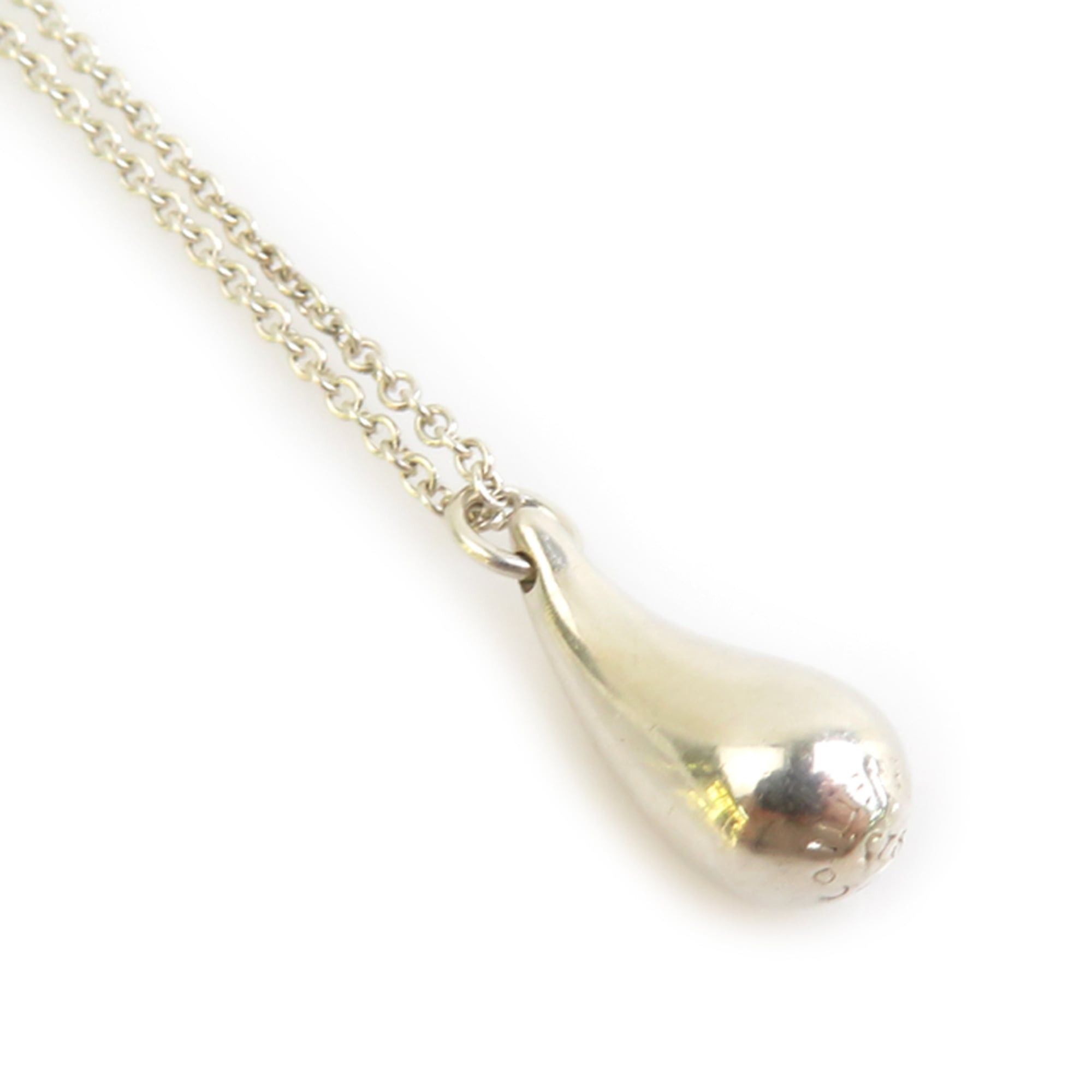 Tiffany & Co. Tiffany & Co. Teardrop Necklace, Sterling Silver 925, Women's, r11187a Size ONE SIZE - 1 Thumbnail