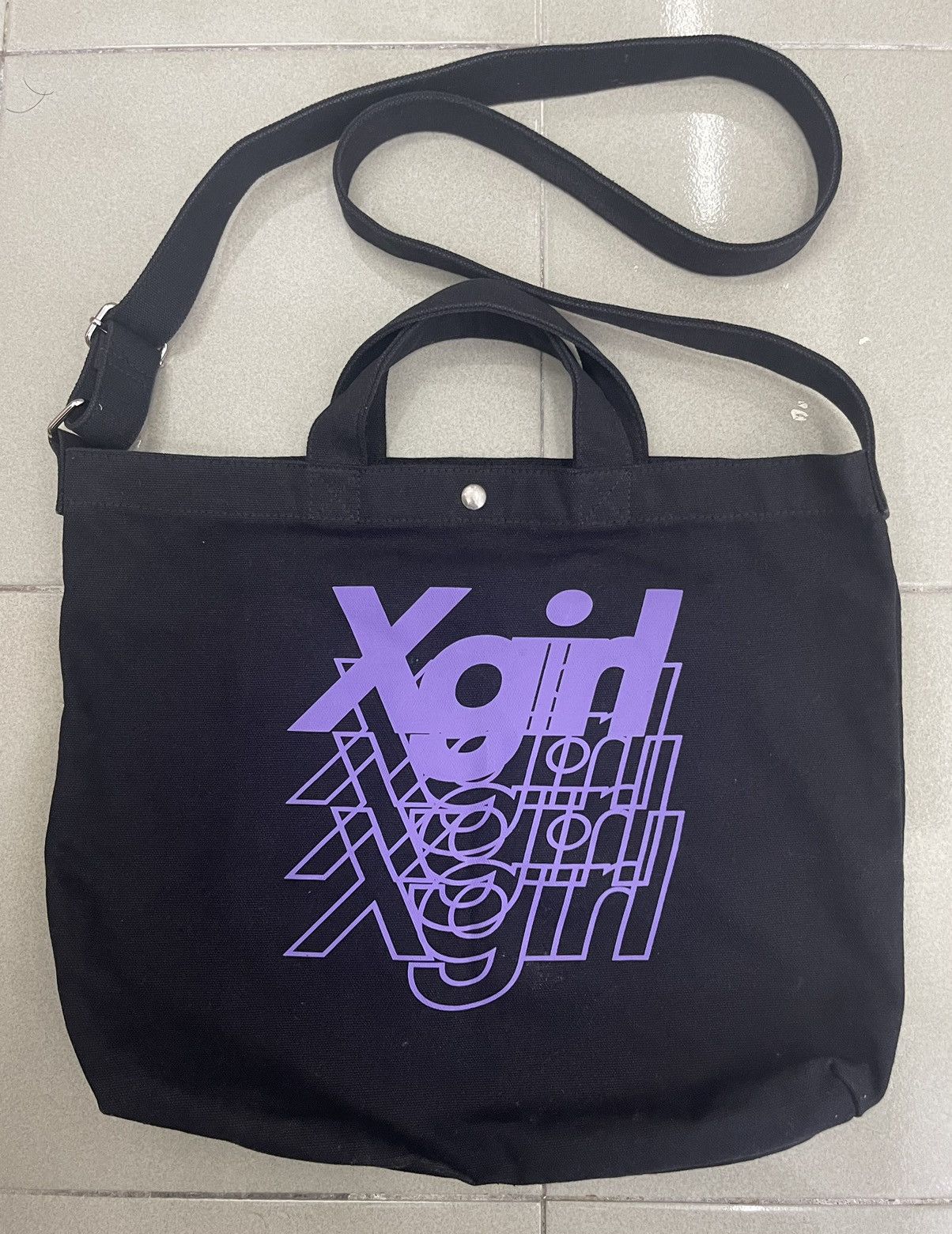 Japanese Brand × X-Girl X-Girl Tote Beg Size ONE SIZE - 1 Thumbnail