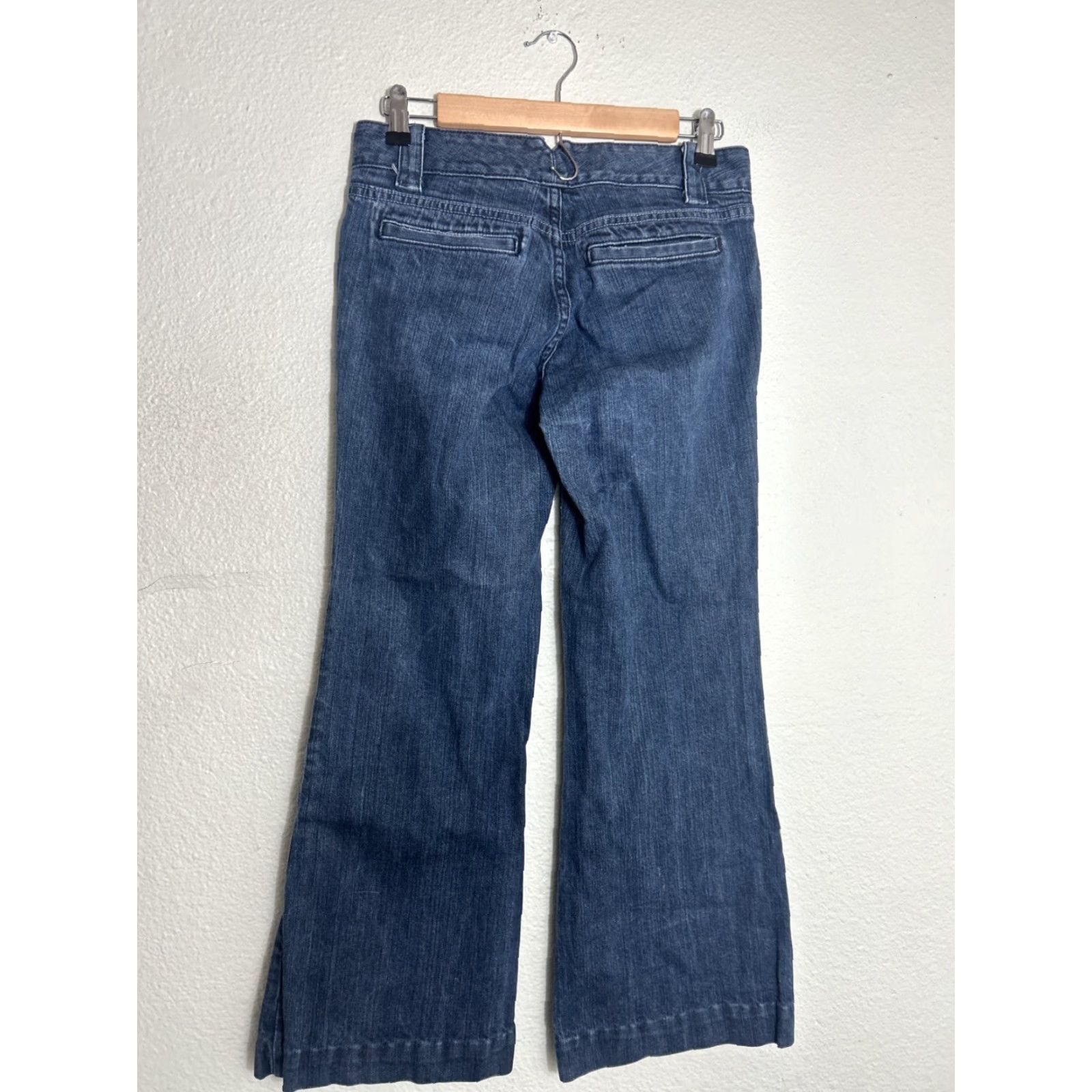 Gap VINTAGE Y2k Gap Womens Jeans Long And Lean Medium Wash 28x27 Blue Size 2 Straight Womens Size 42" / US 20 - 7 Thumbnail