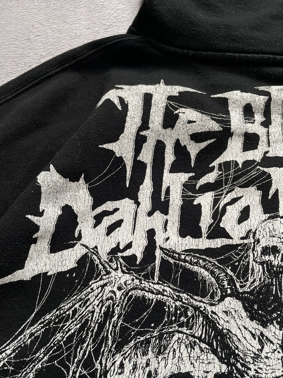 Vintage Vintage Hoodie The Black Dalhia Murder 00’s Big Logo Y2K Size US L / EU 52-54 / 3 - 5 Thumbnail