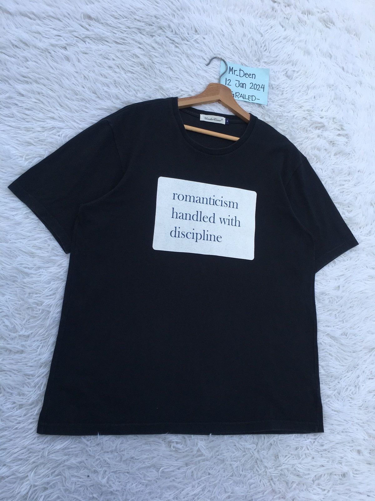 Undercover Rare Undercover ‘Romanticism handled with discipline’ Tee Size US L / EU 52-54 / 3 - 3 Thumbnail