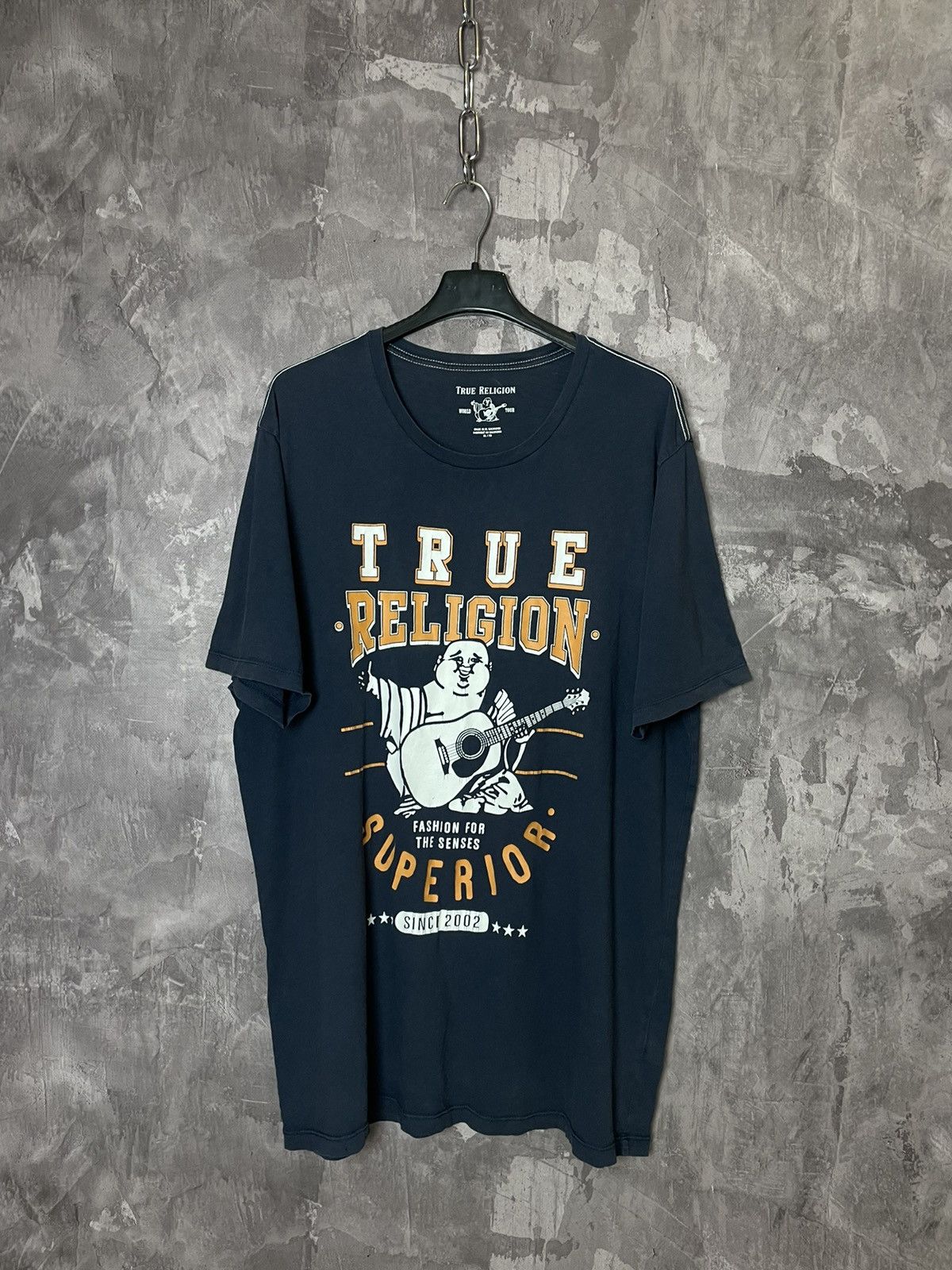Japanese Brand × True Religion × Vintage Vintage True Religion T-Shirt Big Logo Japan Style Y2K Size US L / EU 52-54 / 3 - 1 Thumbnail