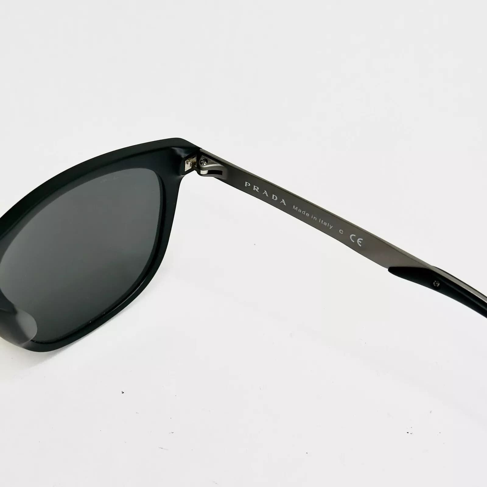 Prada PRADA SPR 04S Square Matte Black Sport Sunglasses PR04SSF Size ONE SIZE - 3 Thumbnail