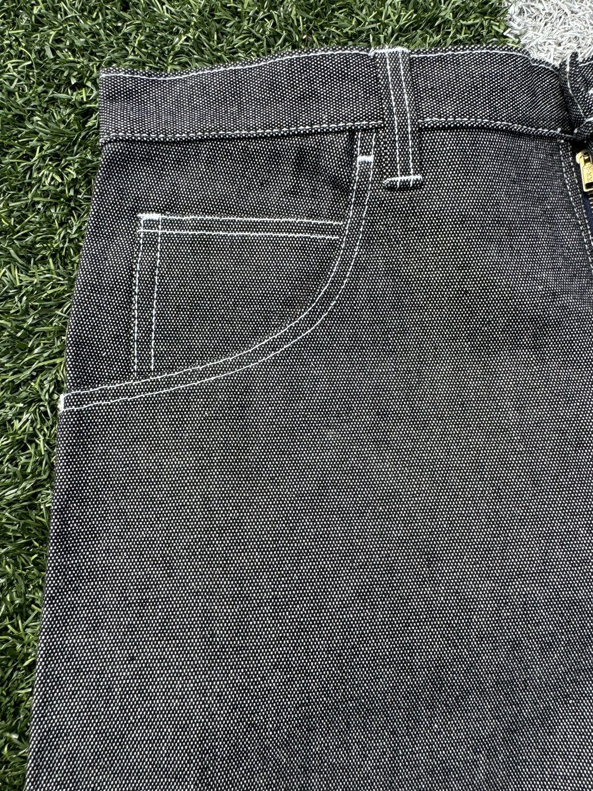 Calvin Klein × Vintage Vintage Calvin Klein Y2K Silver Baggy Denim Jeans Size US 34 / EU 50 - 6 Thumbnail