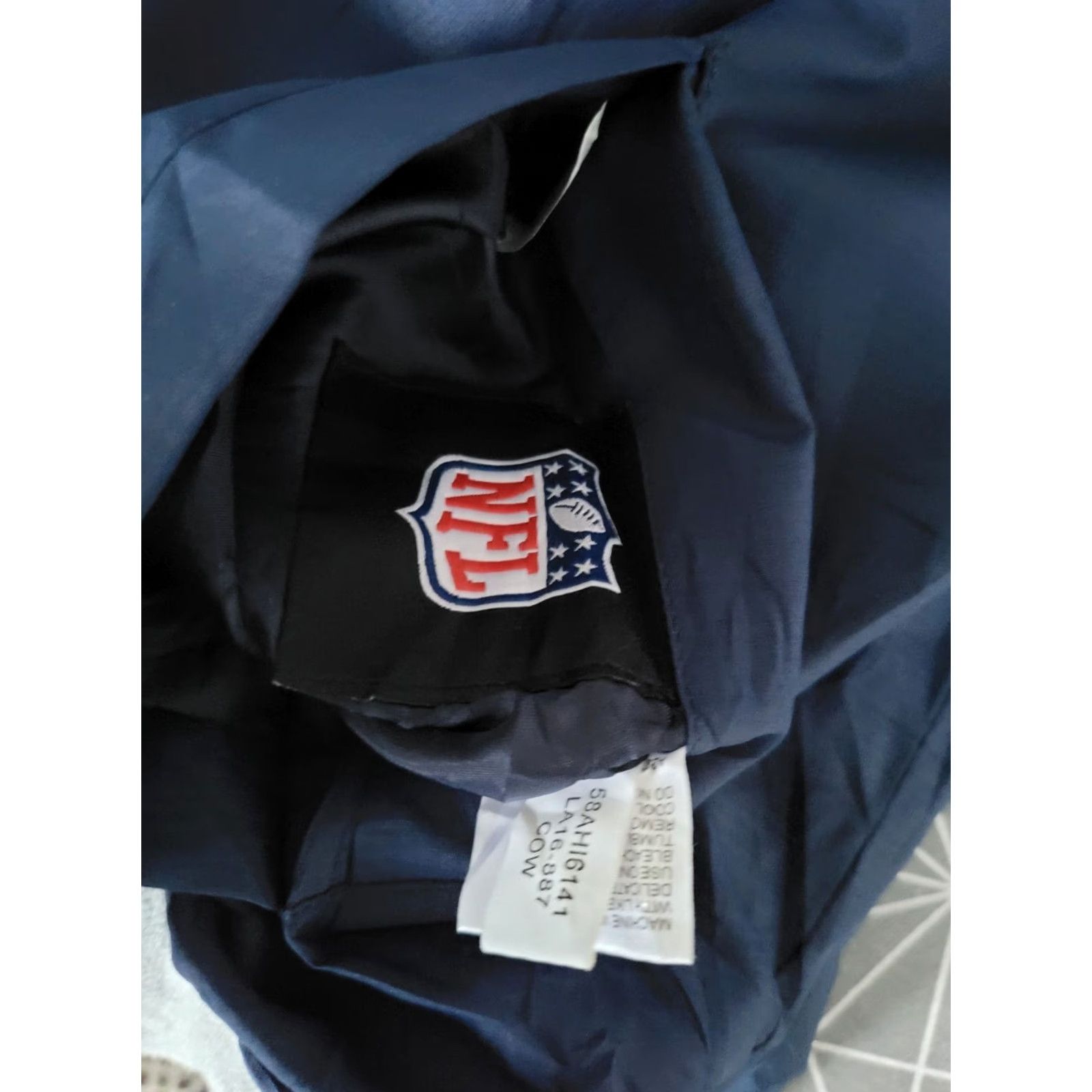 Nique Nike New England Patriots 5X Super Bowl Champions Jacket Mens L Navy Size US L / EU 52-54 / 3 - 5 Thumbnail