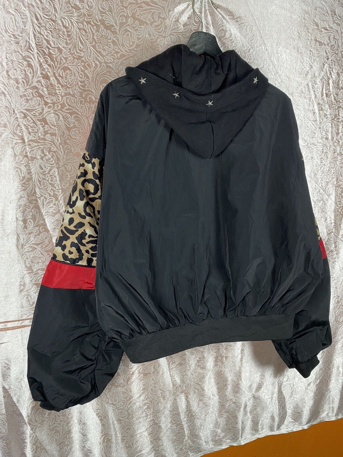 Japanese Brand Vintage Hell Cat Punks Ricca Leopard Panel Hooded Punk Jacke Size ONE SIZE - 14 Thumbnail