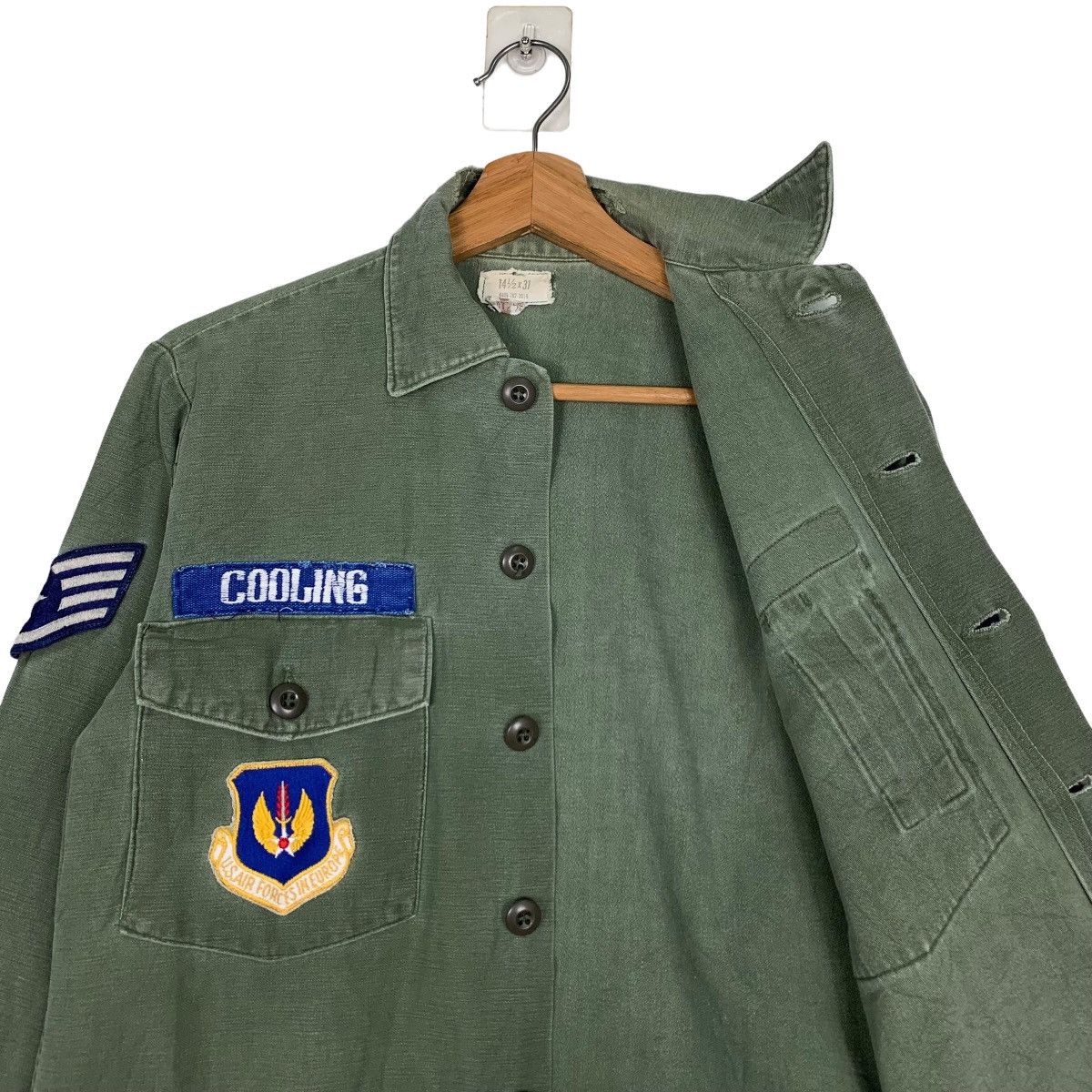 Vintage U.S. AIR FORCE Uniform Field Jacket #0088-C6 Size US M / EU 48-50 / 2 - 12 Thumbnail