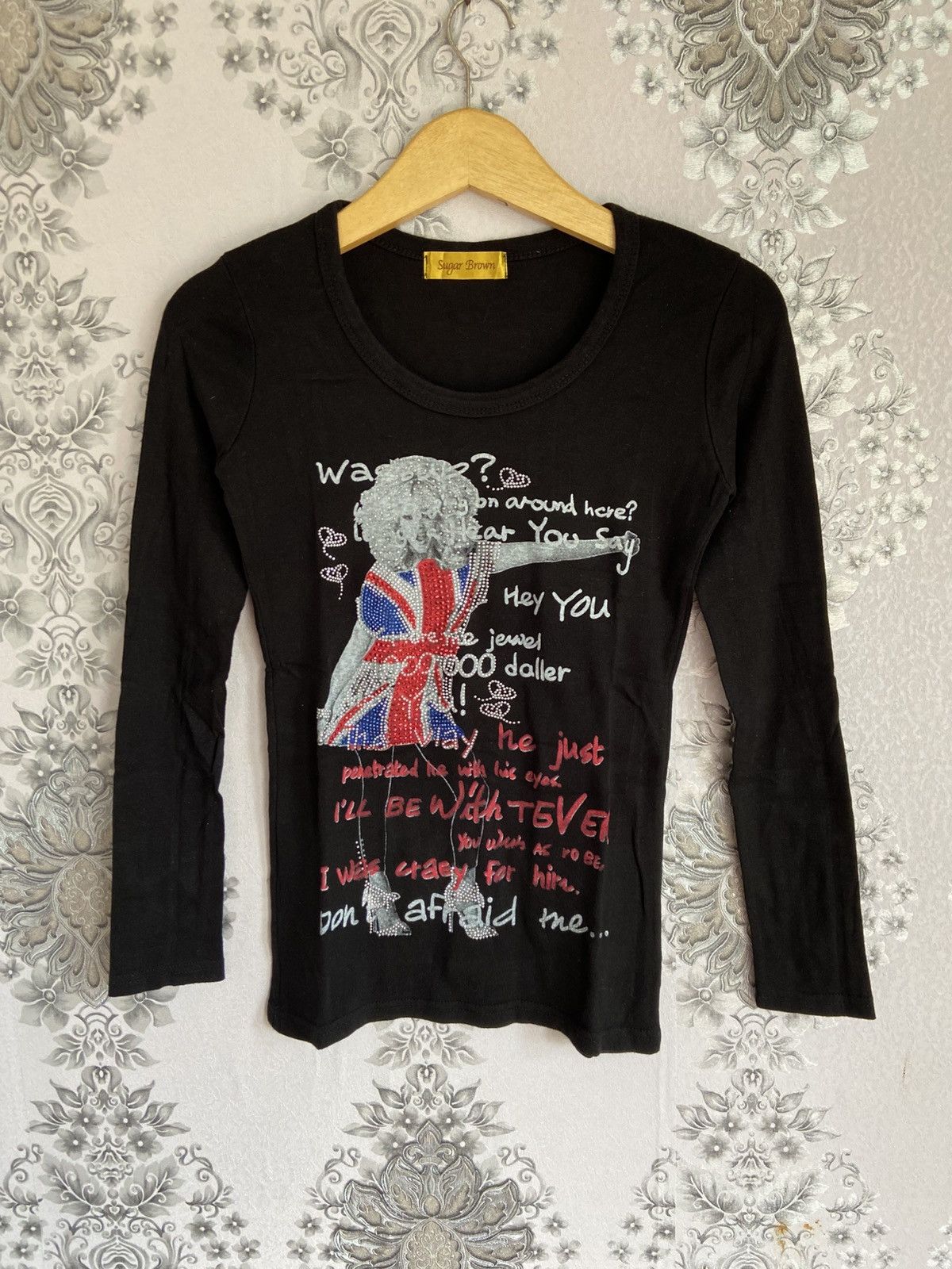 If Six Was Nine Sugarbrown Poem Longsleeve Size US M / EU 48-50 / 2 - 1 Thumbnail