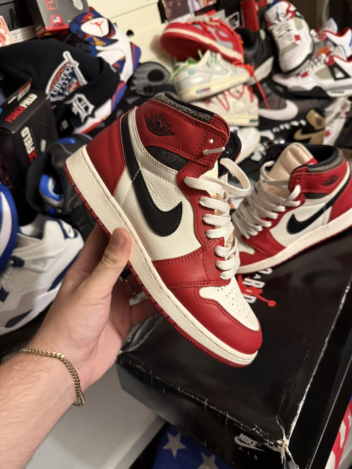 Jordan retro 1 high lost & found size 7