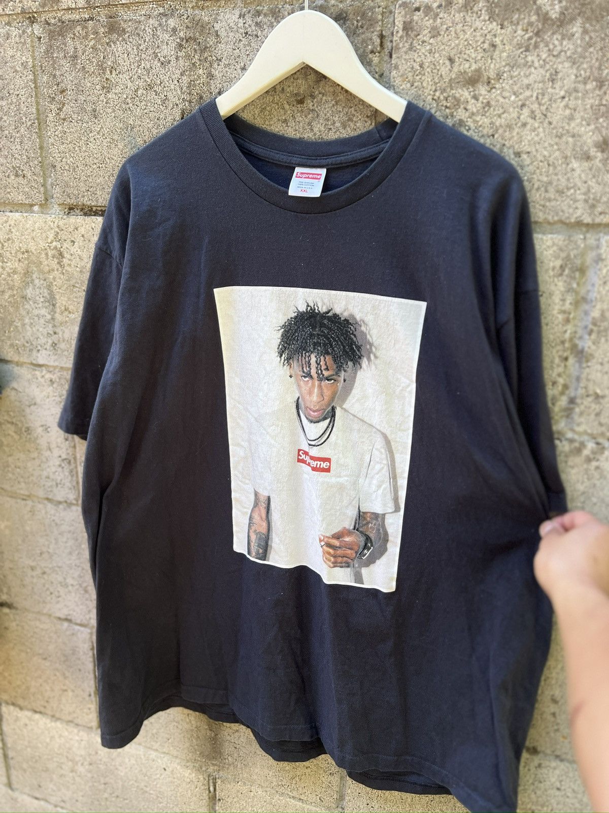 Supreme Supreme X NBA Youngboy Graphic Tee Size US XXL / EU 58 / 5 - 2 Thumbnail