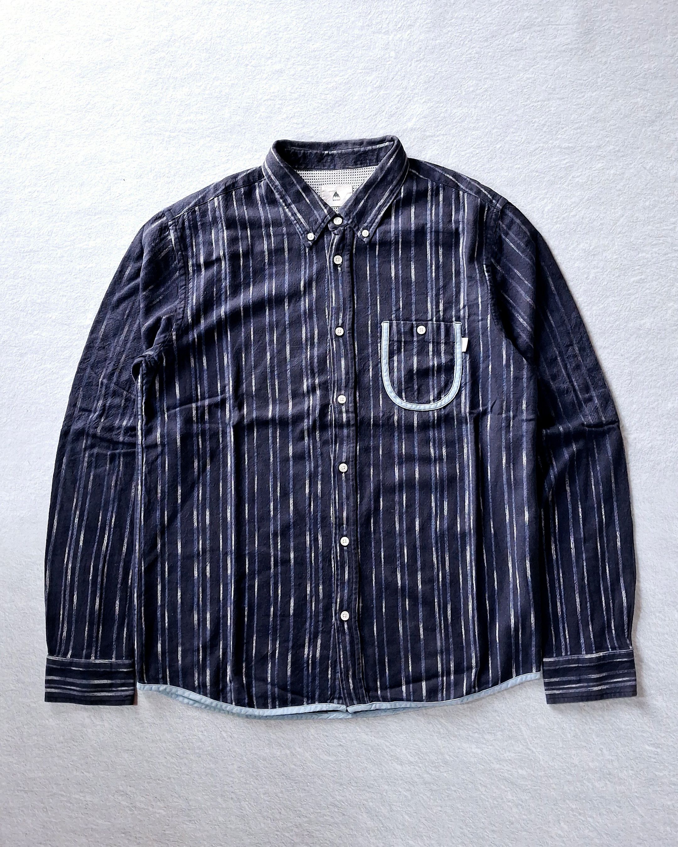 Burton BURTON SNOWBOARD BUTTON DOWN FLANNEL SHIRT Size US L / EU 52-54 / 3 - 1 Thumbnail