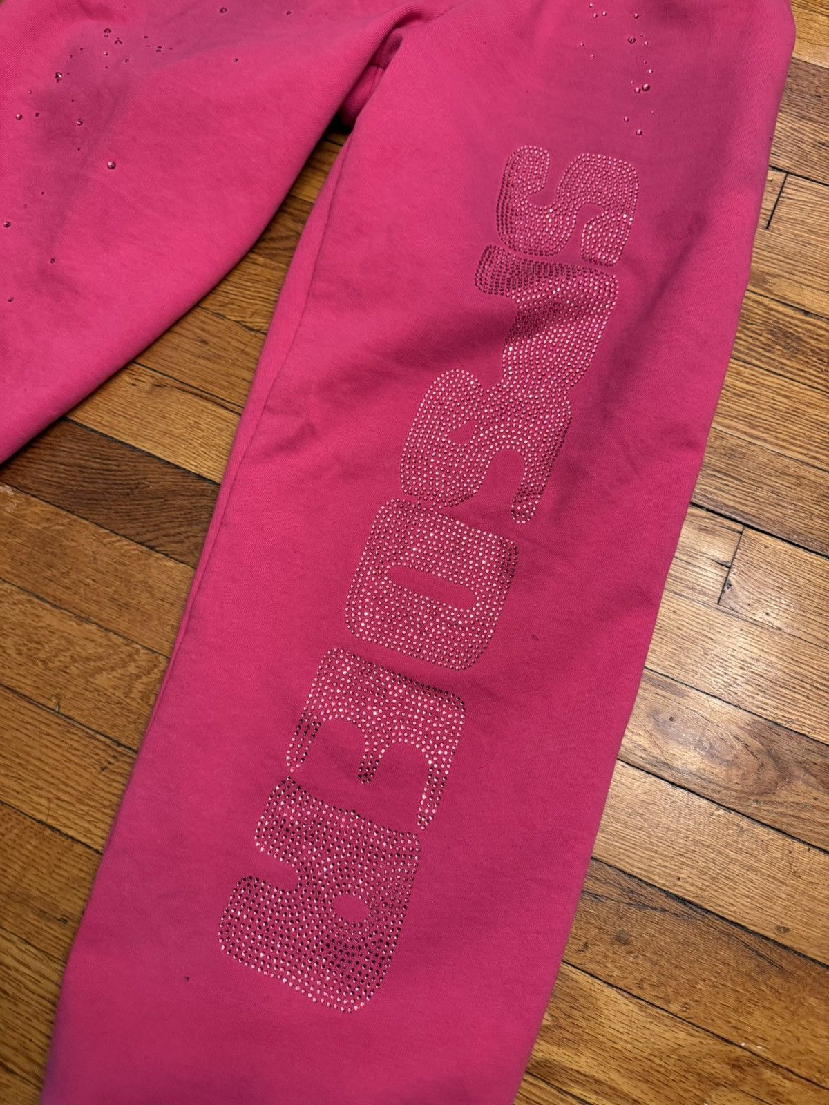 Sp5der Sp5der Rhinestone Sweatpants Size Large Size US 34 / EU 50 - 5 Thumbnail