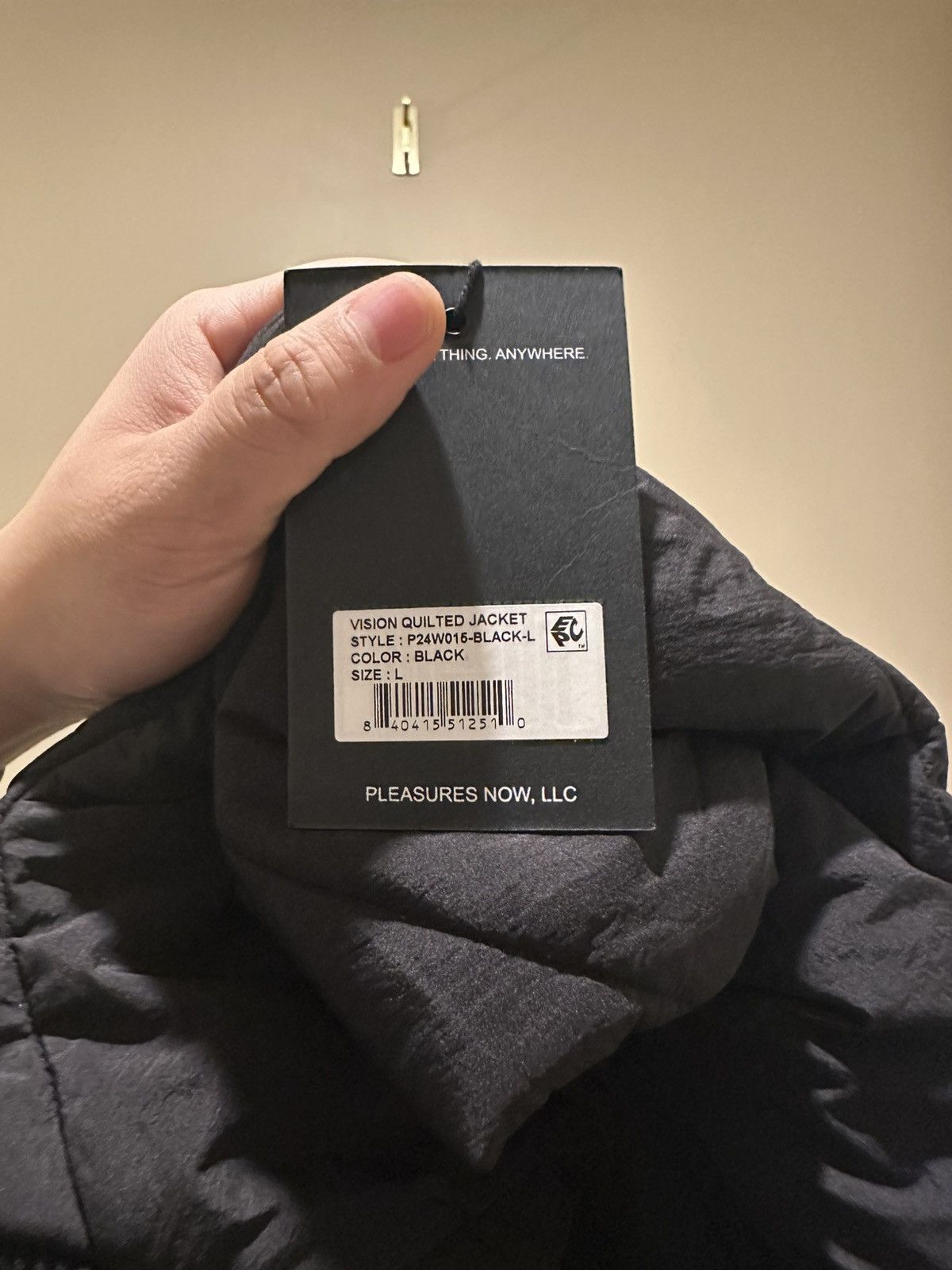 Pleasures Pleasures Vision Quilted Jacket Size US L / EU 52-54 / 3 - 7 Thumbnail