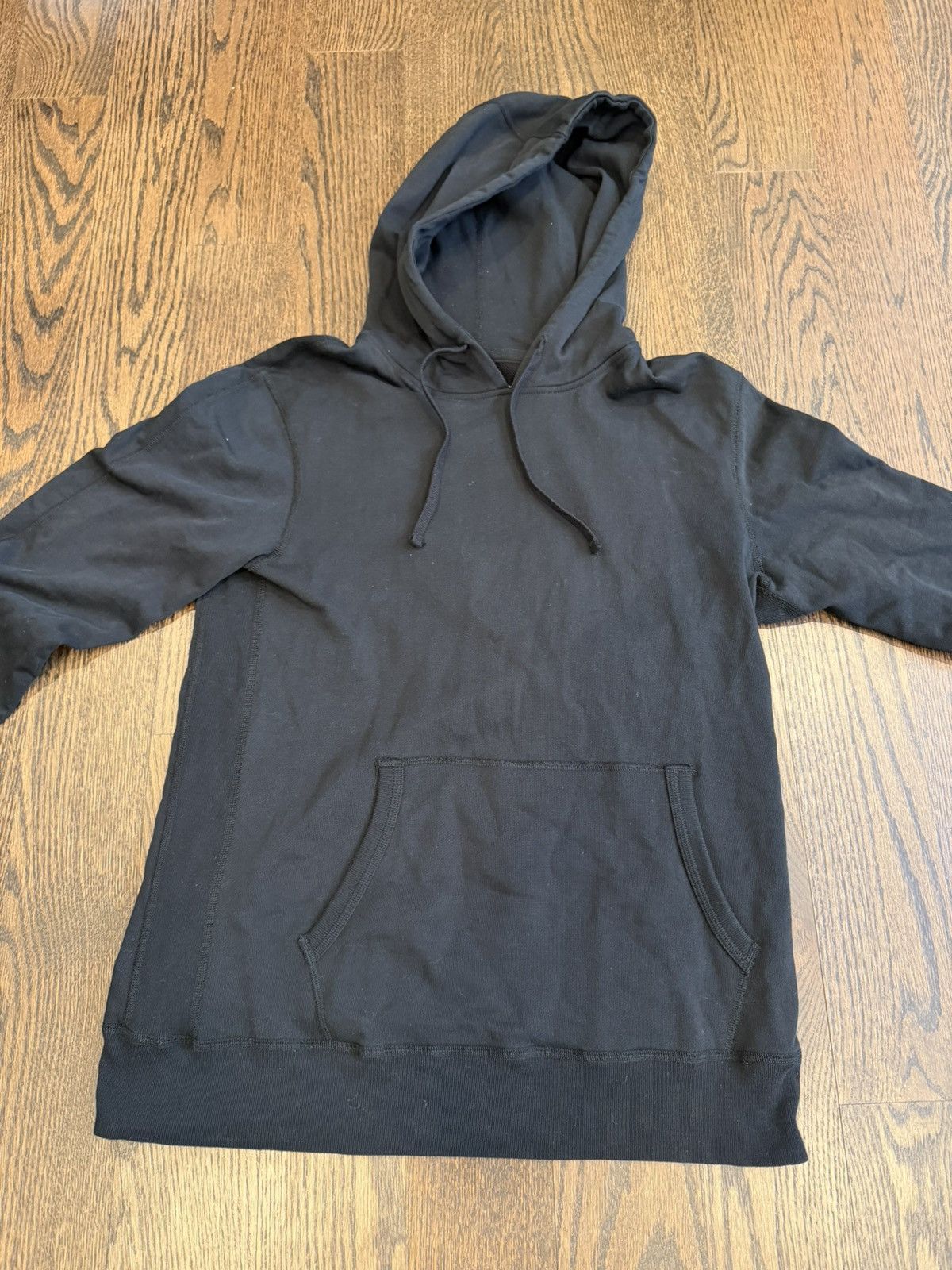 Reigning Champ Reigning Champ Black Lightweight Pullover Sweatshirt (M) Size US M / EU 48-50 / 2 - 1 Thumbnail