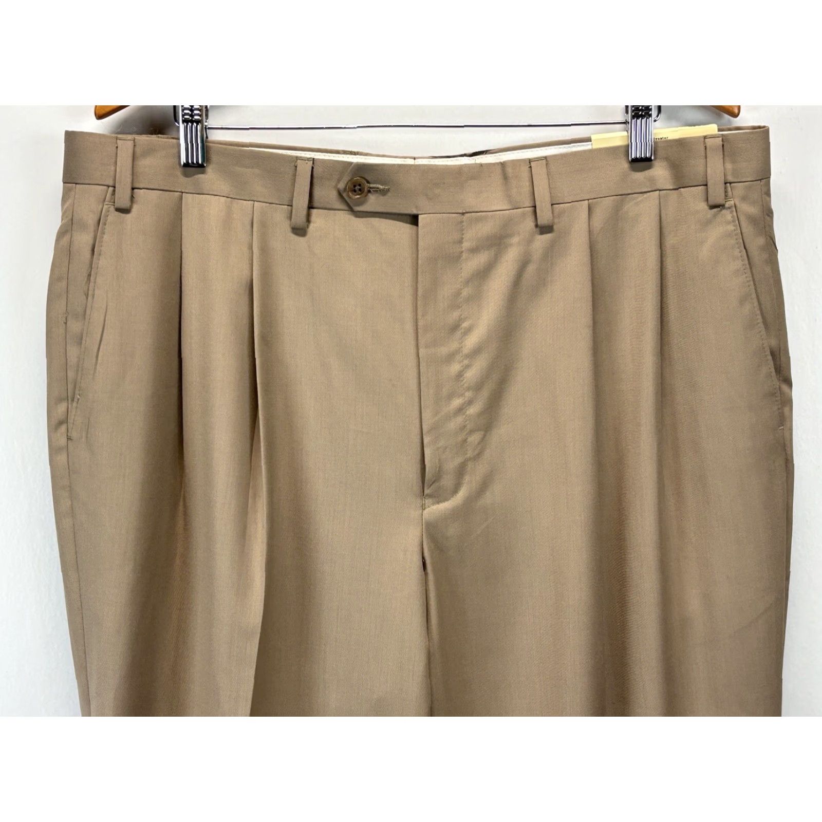 Ralph Lauren NEW! Lauren Ralph Lauren Dress Pants Sz 40x32 Mens Tan Cuff Pleated Size US 40 / EU 56 - 2 Thumbnail