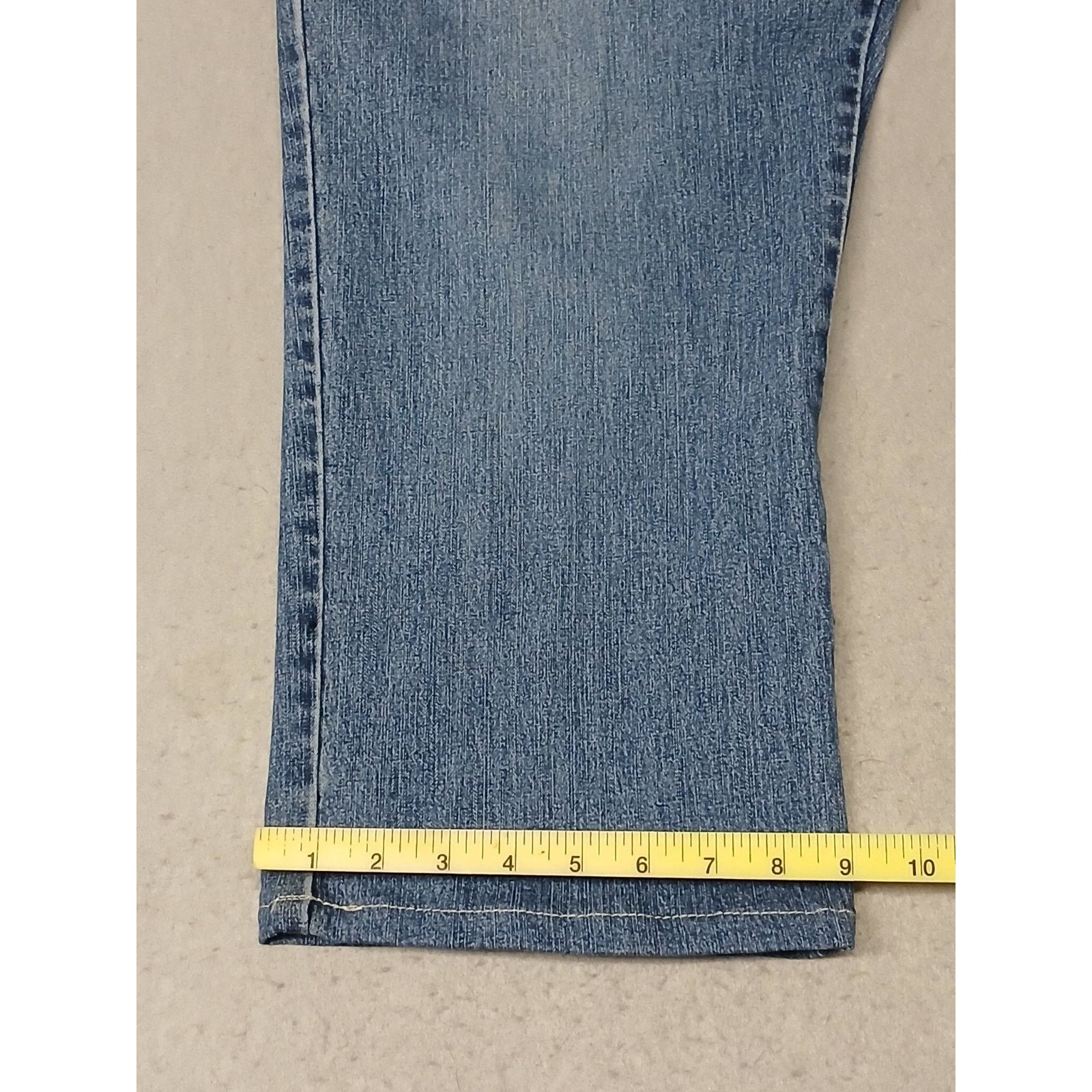 Other Crazy Horse (18) Womens Straight Stretch Blue Denim Jeans Size 40" / US 18 - 2 Thumbnail